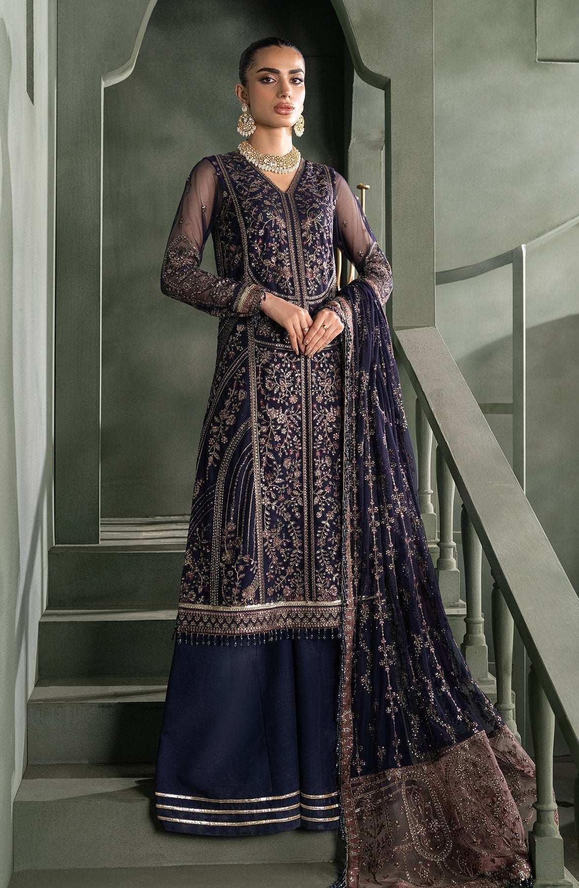Zarif | Heritage Formals | ZHF 08 SIRENE - Saira Saqlain
