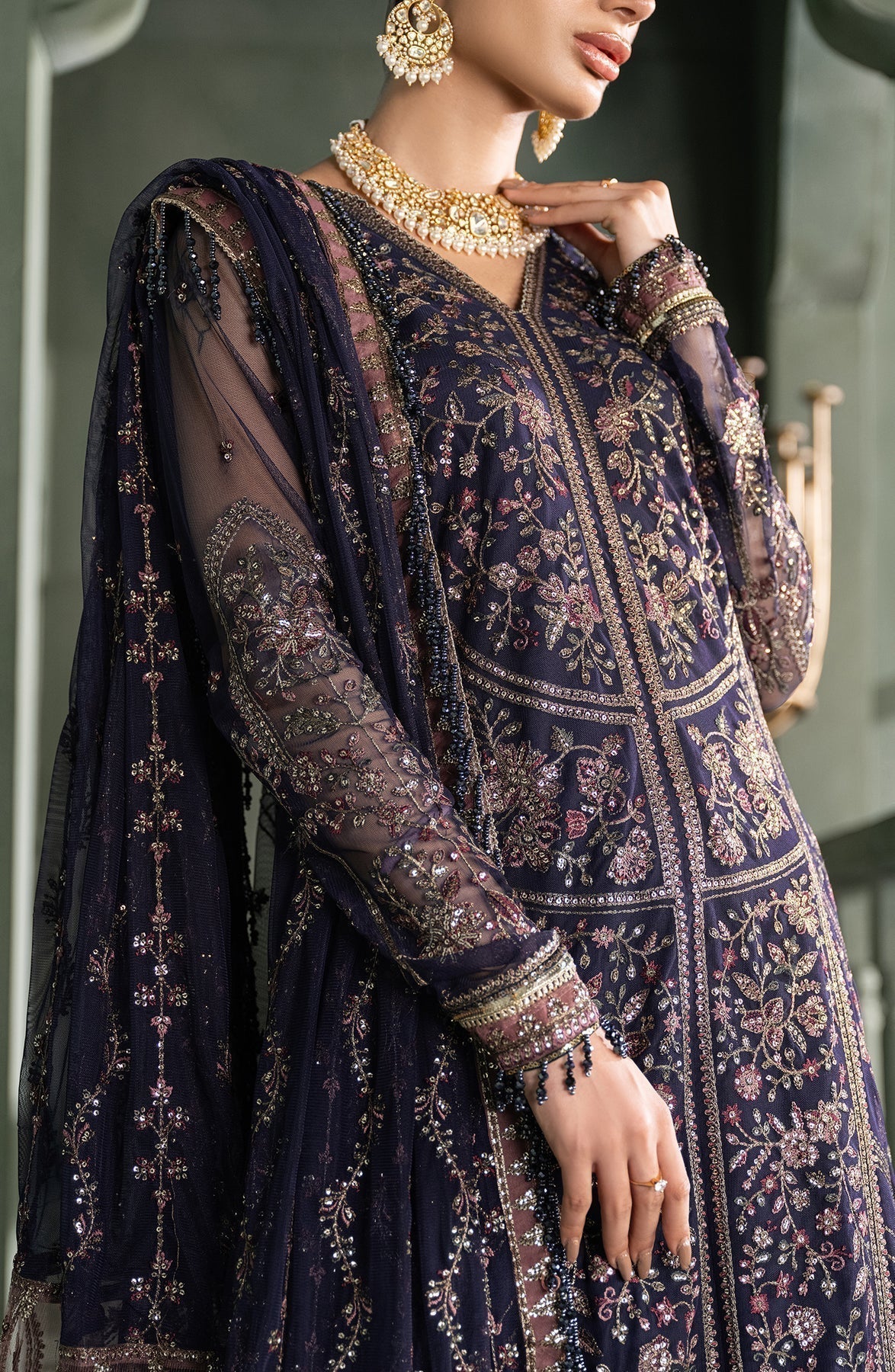 Zarif | Heritage Formals | ZHF 08 SIRENE - Saira Saqlain