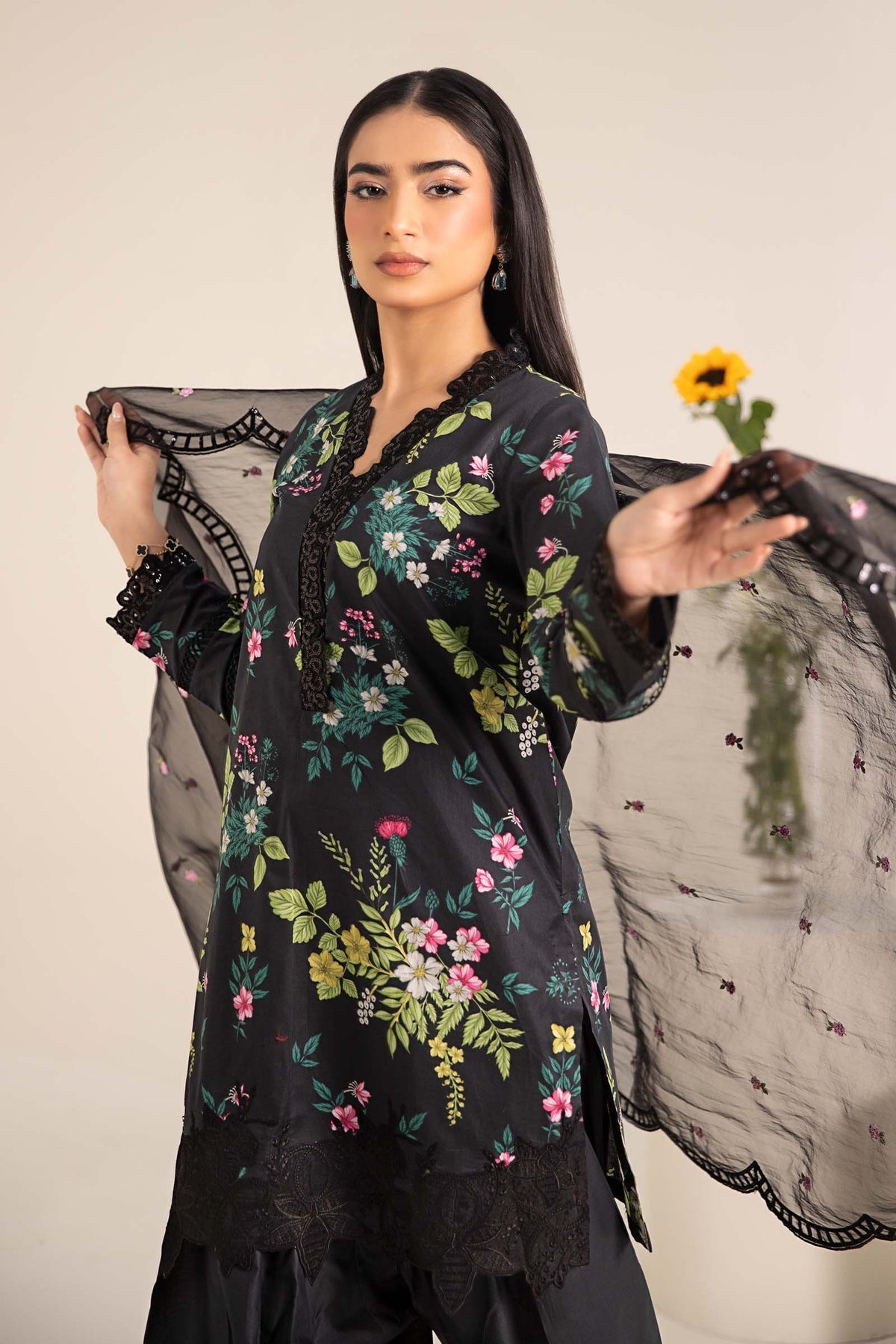 Maria B | Casual Pret 25 | DW-EF25-27 - Saira Saqlain