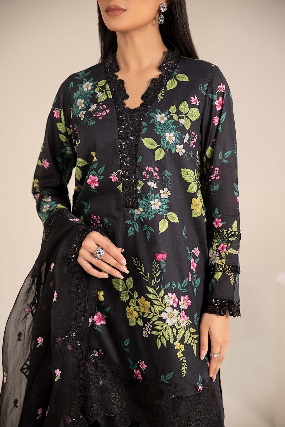 Maria B | Casual Pret 25 | DW-EF25-27 - Saira Saqlain