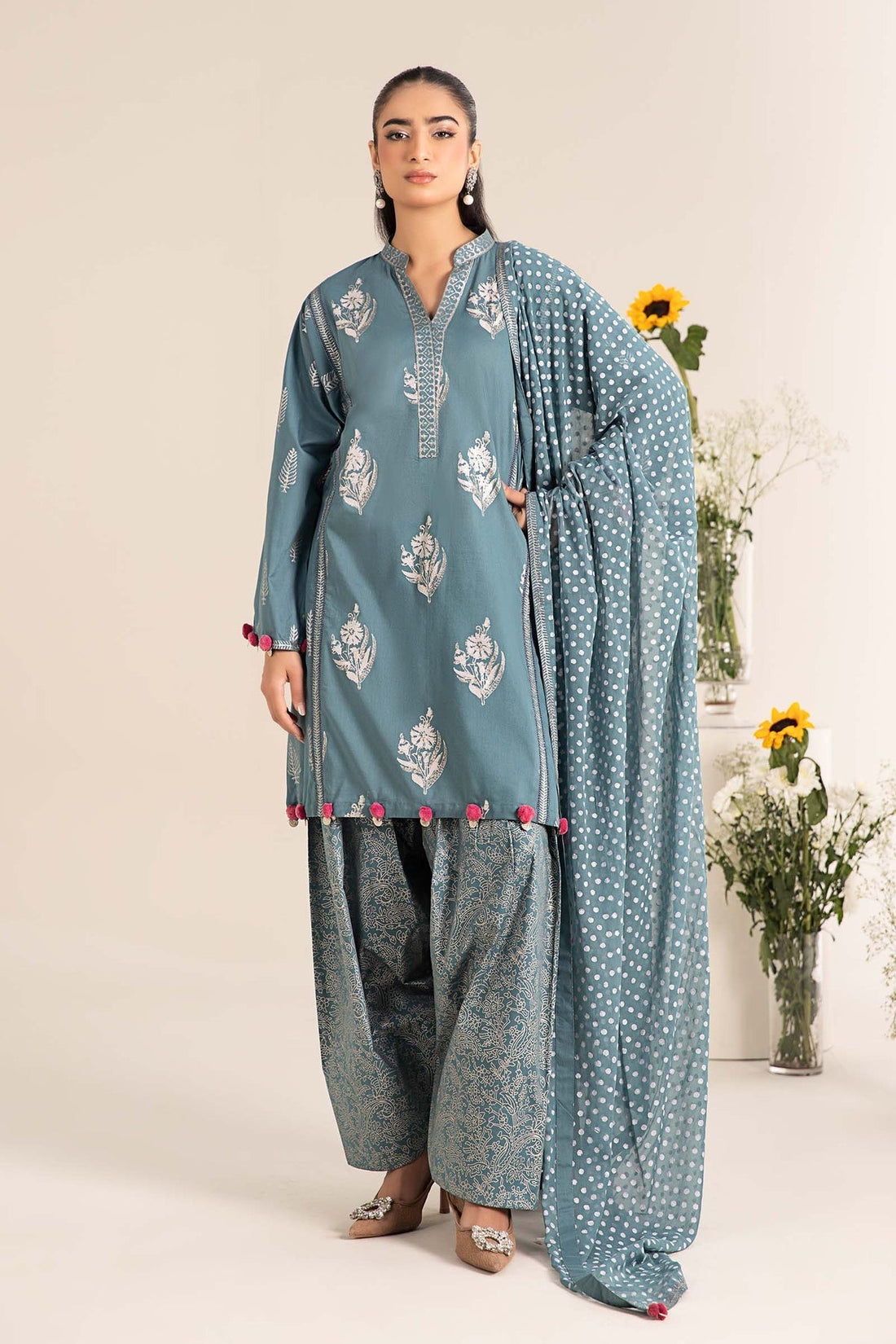 Maria B | Casual Pret 25 | DW-EF25-96 - Saira Saqlain