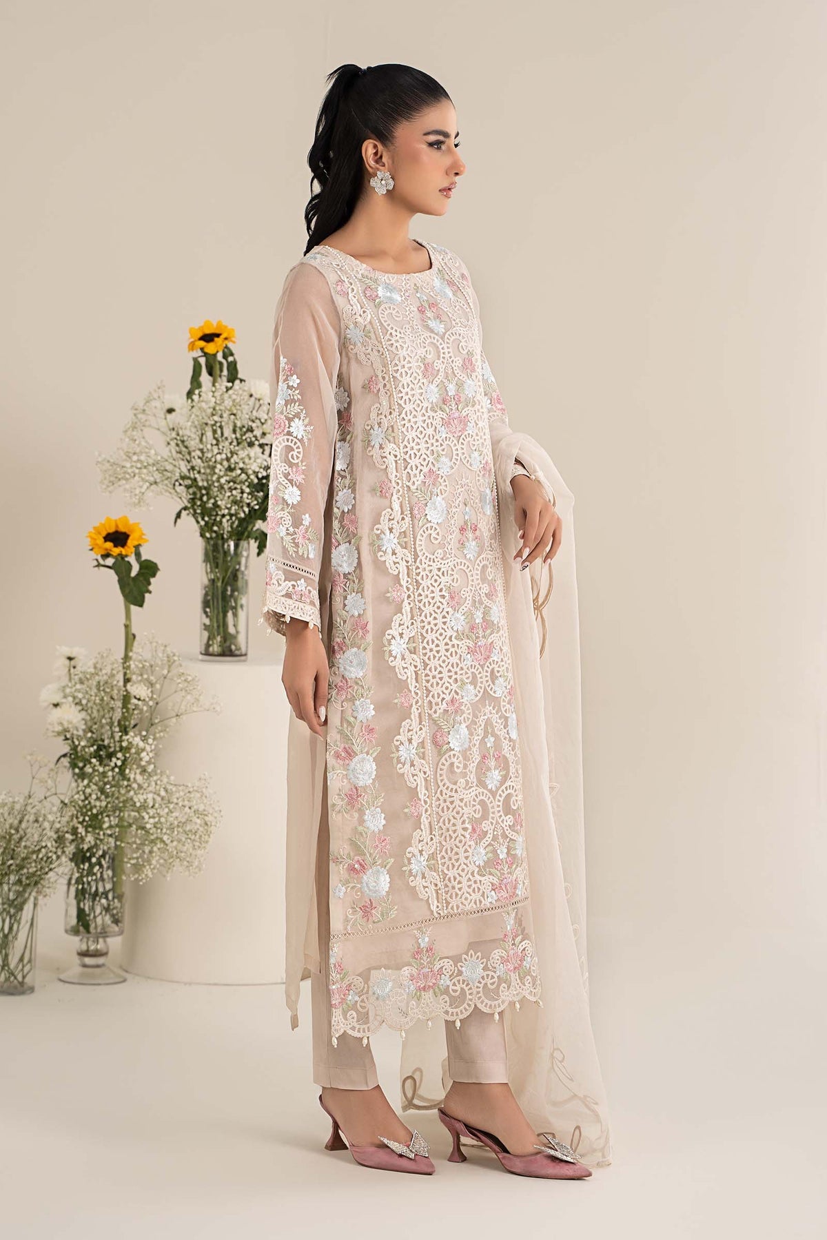 Maria B | Casual Pret 25 | DW-EF25-02 - Saira Saqlain