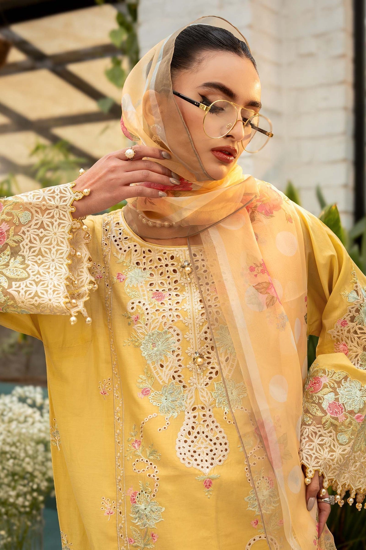 Maria B | Casual Pret 25 | DW-EF25-05/A - Saira Saqlain