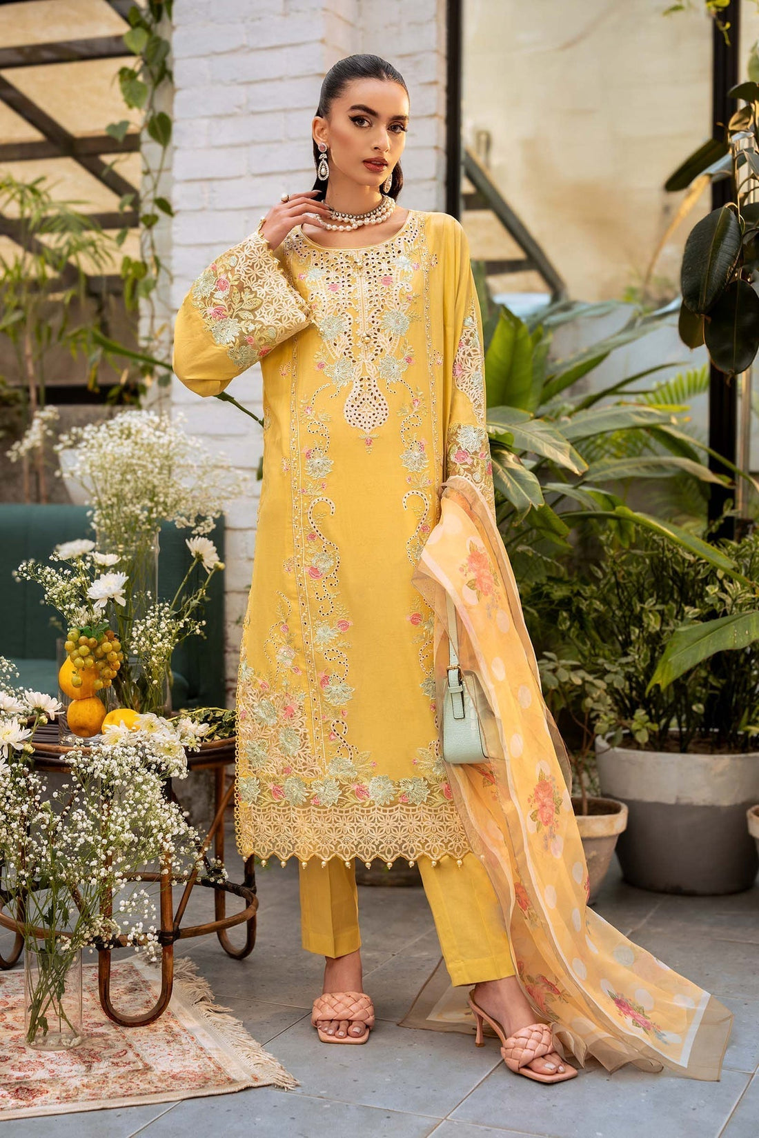 Maria B | Casual Pret 25 | DW-EF25-05/A - Saira Saqlain