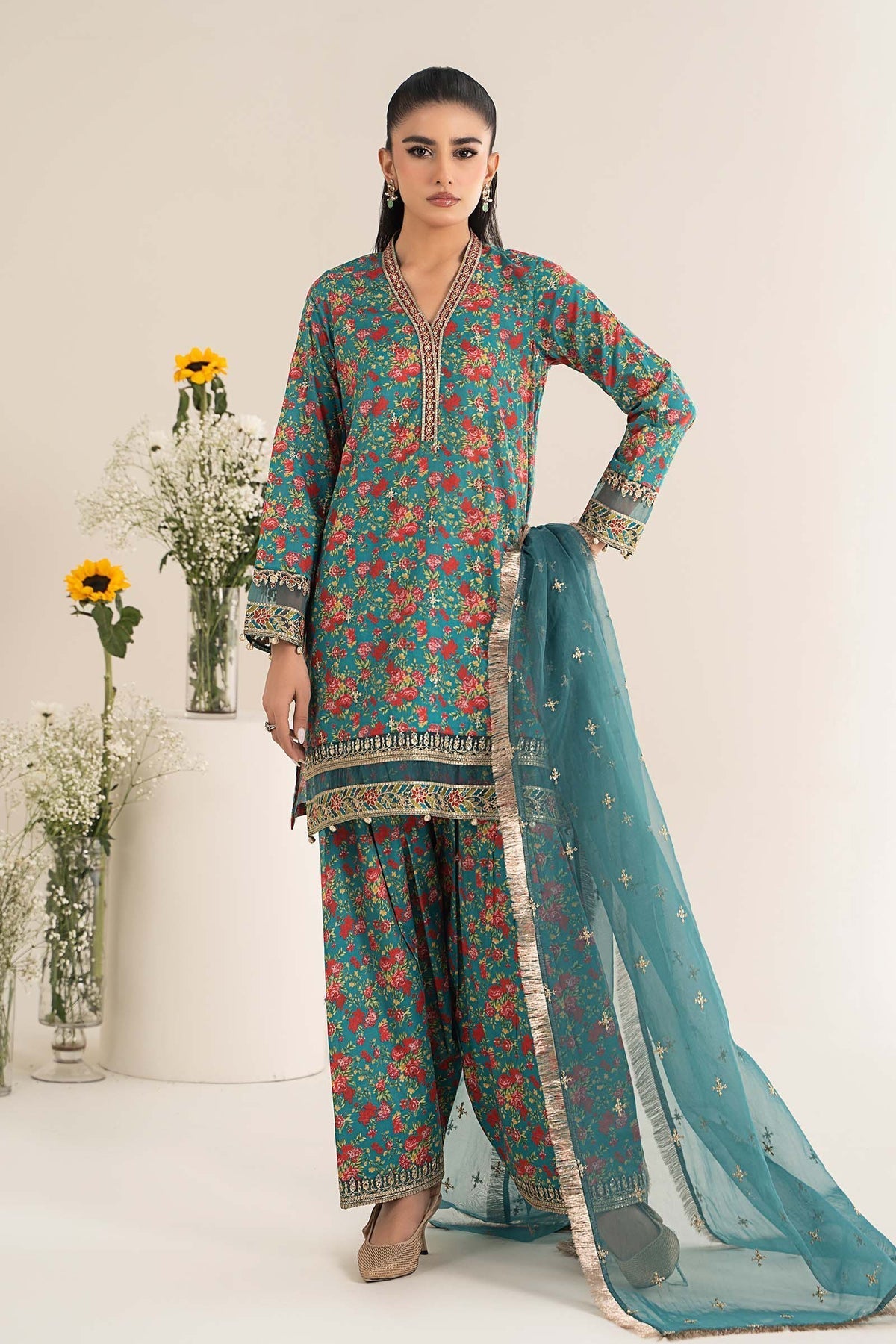 Maria B | Casual Pret 25 | DW-EF25-09 - Saira Saqlain