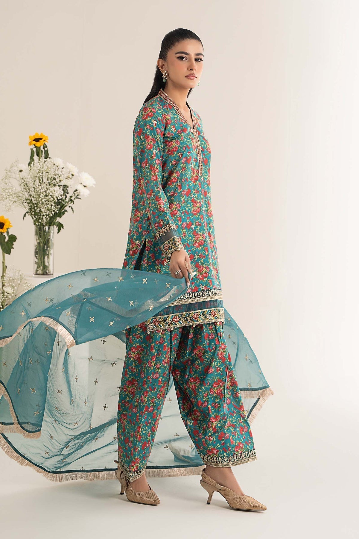 Maria B | Casual Pret 25 | DW-EF25-09 - Saira Saqlain