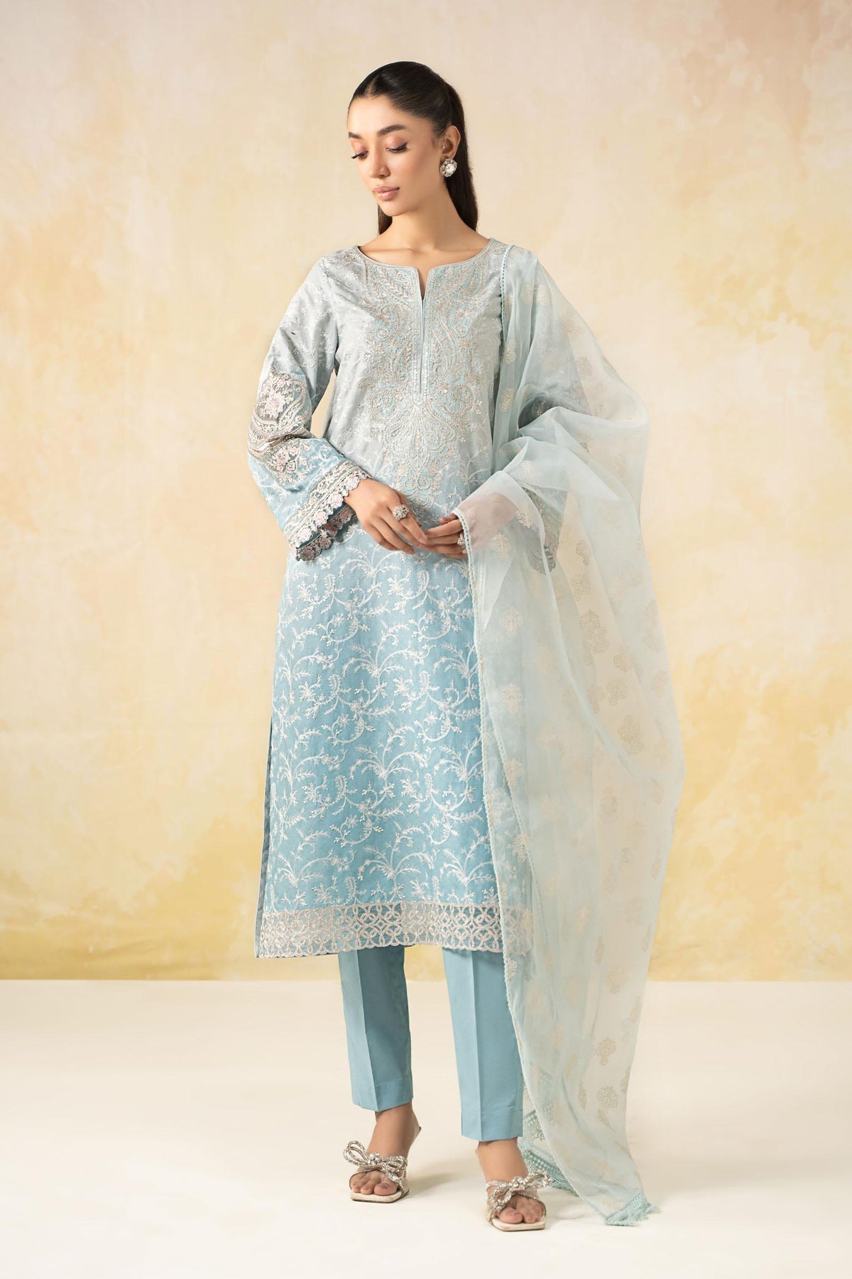 Maria B | Formal Wears | DW-EF25-13 -   Ladies Clothes -  Saira Saqlain