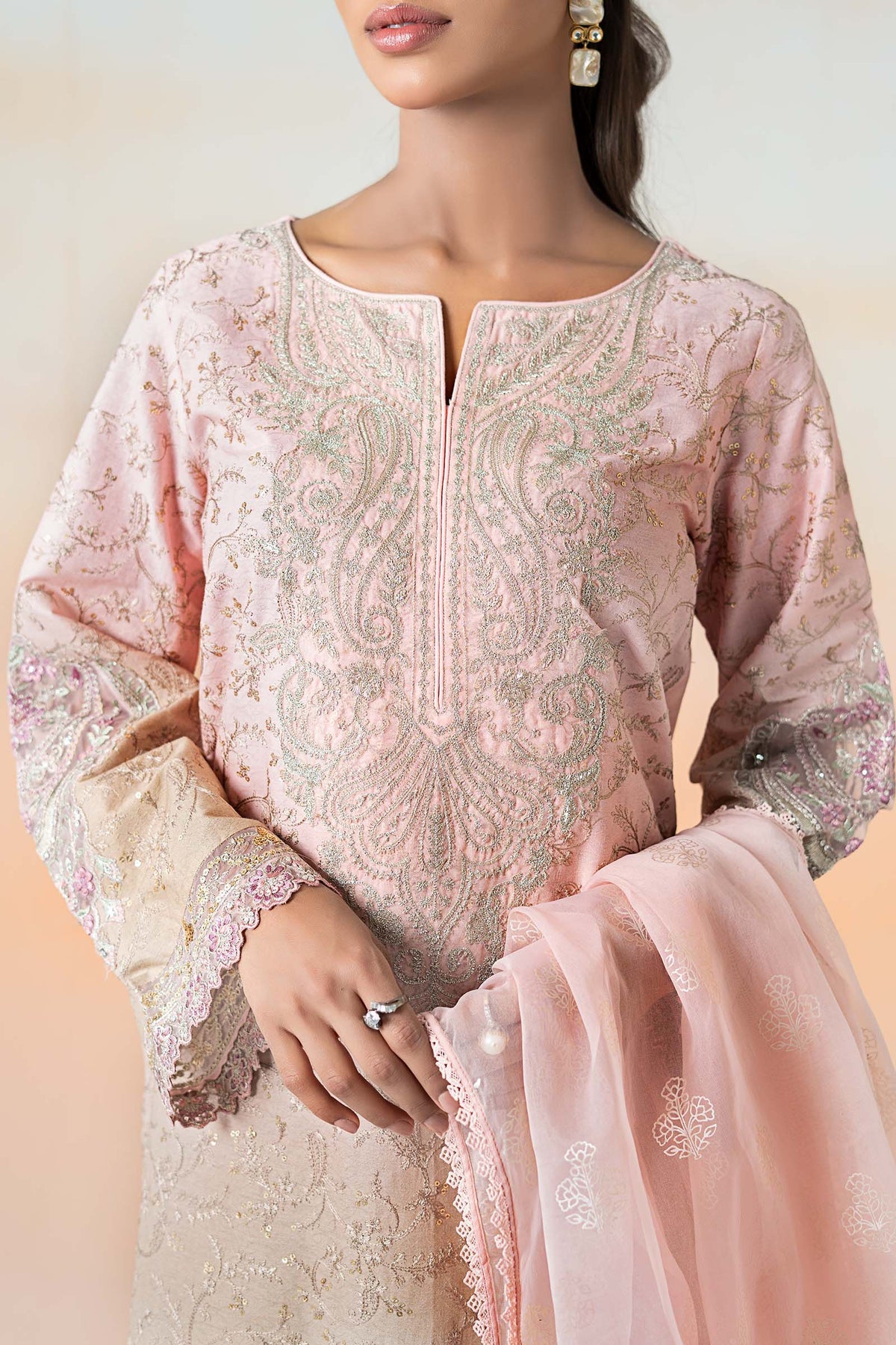 Maria B | Casual Pret 25 | DW-EF25-13 - Saira Saqlain