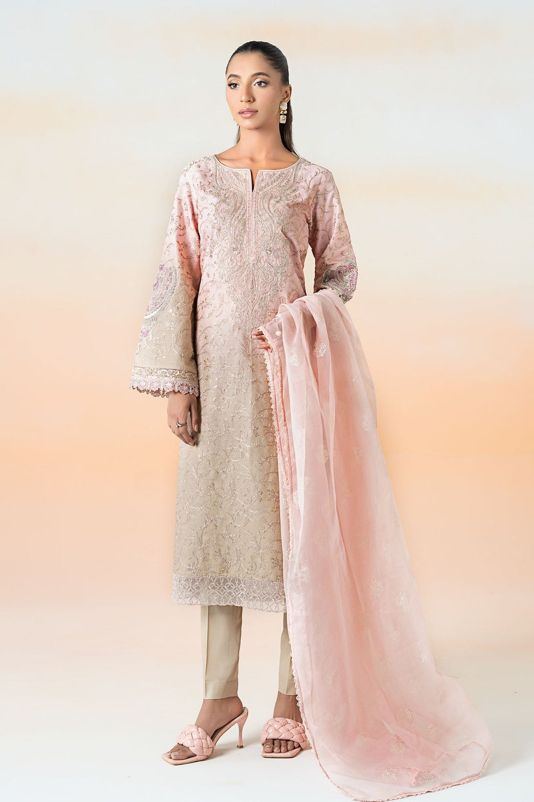 Maria B | Casual Pret 25 | DW-EF25-13 - Saira Saqlain