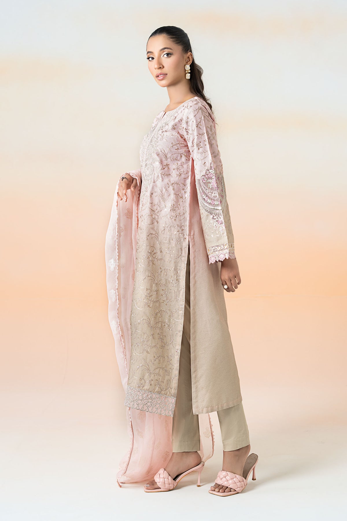 Maria B | Casual Pret 25 | DW-EF25-13 - Saira Saqlain