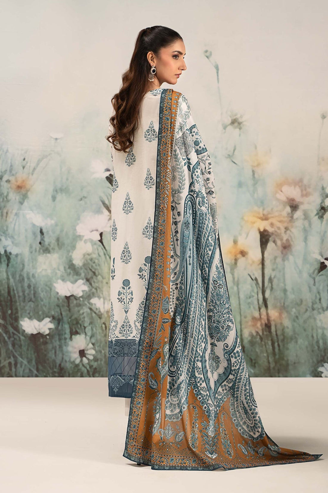 Maria B | Casual Pret 25 | DW-EF25-14 - Saira Saqlain