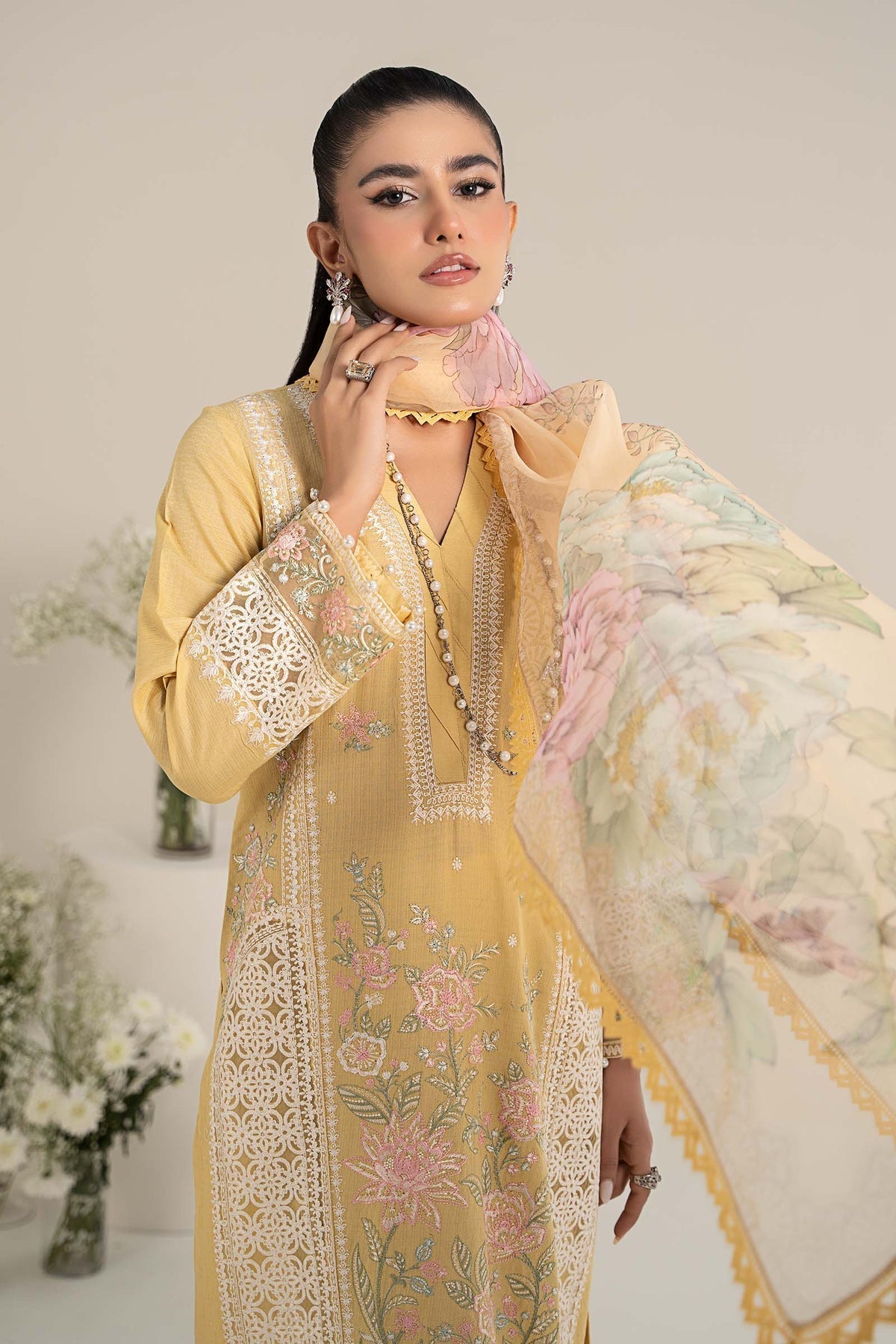 Maria B | Casual Pret 25 | DW-EF25-151 - Saira Saqlain