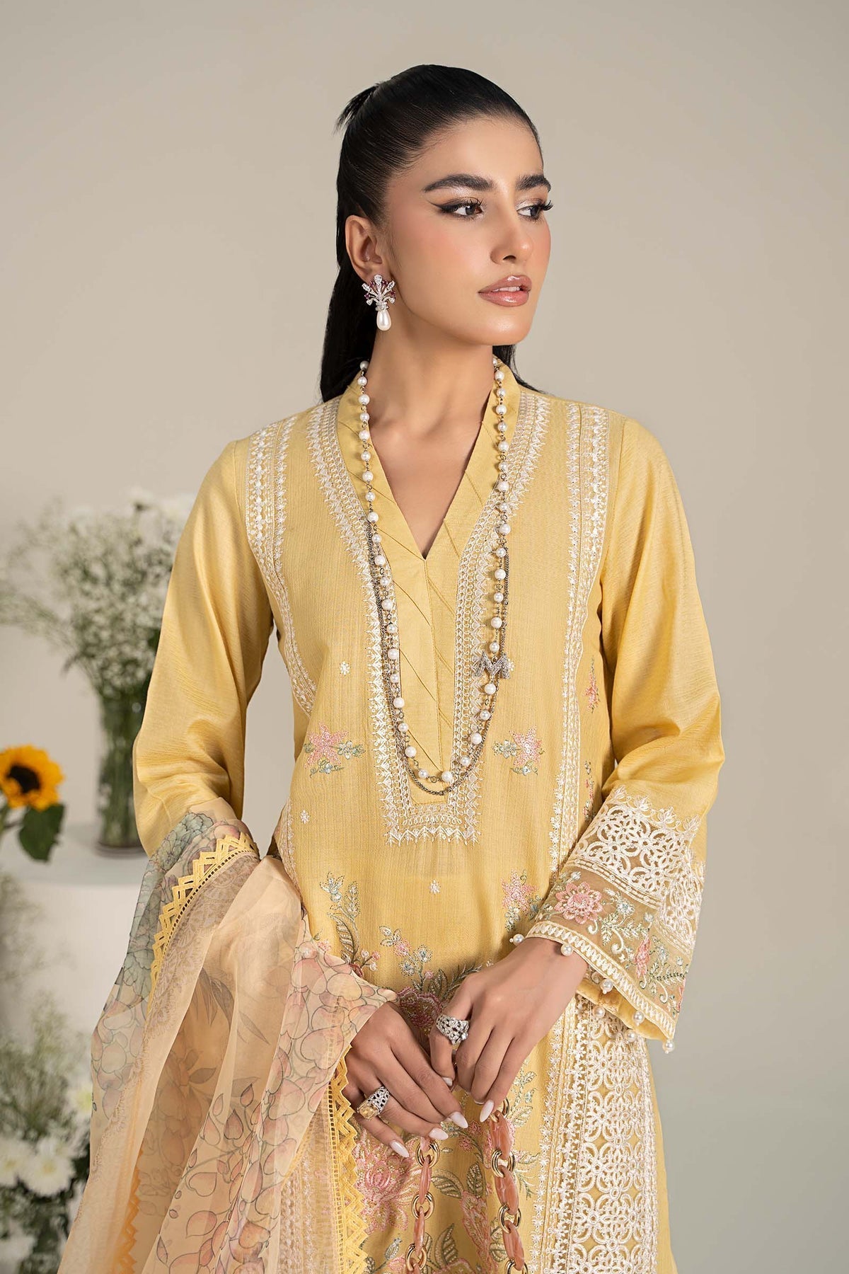 Maria B | Casual Pret 25 | DW-EF25-151 - Saira Saqlain