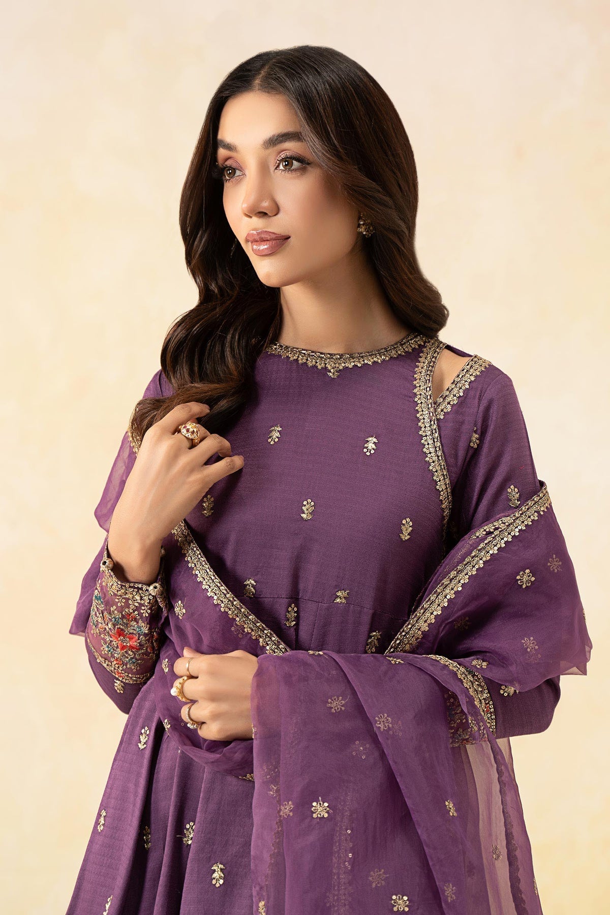 Maria B | Formal Wears | DW-EF25-19 -   Ladies Clothes -  Saira Saqlain