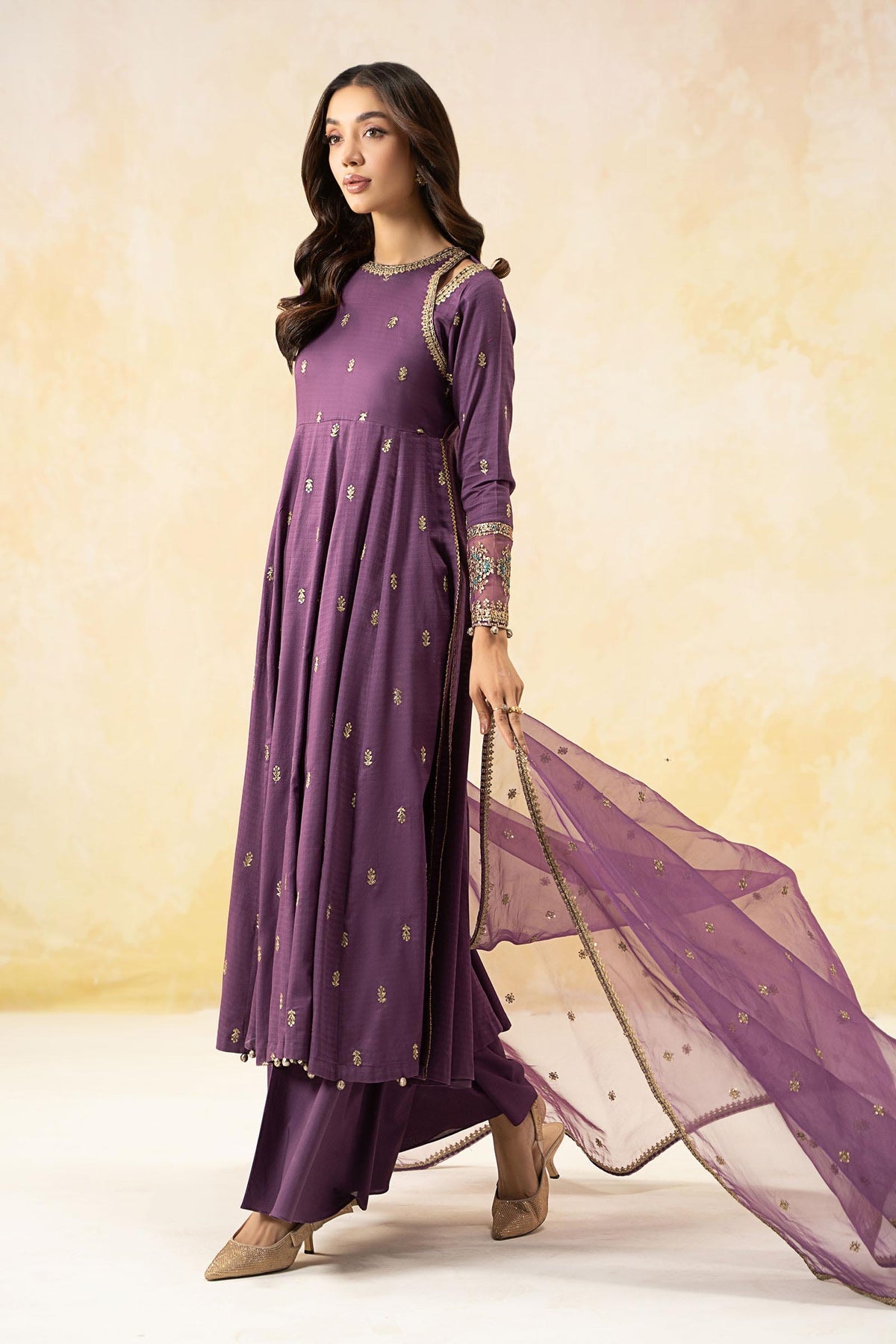 Maria B | Formal Wears | DW-EF25-19 -   Ladies Clothes -  Saira Saqlain