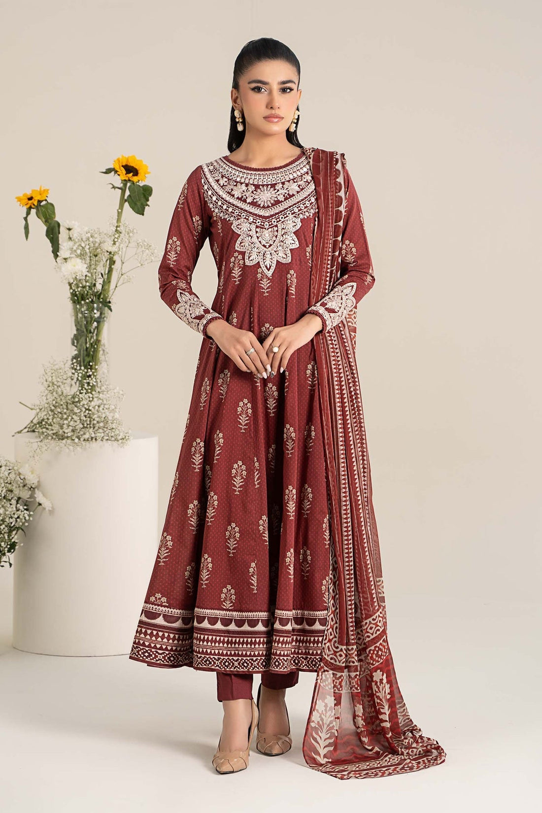Maria B | Casual Pret 25 | DW-EF25-22 - Saira Saqlain