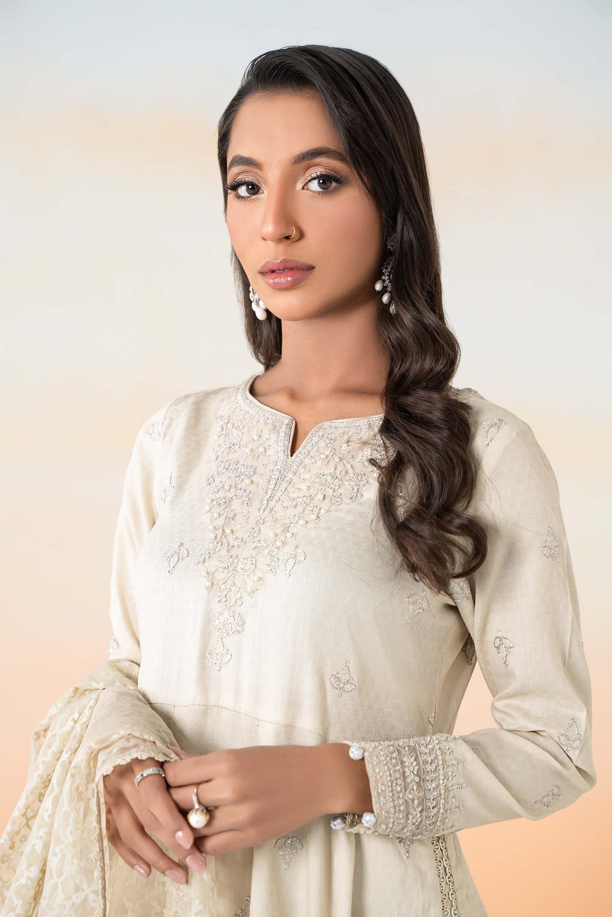 Maria B | Casual Pret 25 | DW-EF25-30 - Saira Saqlain