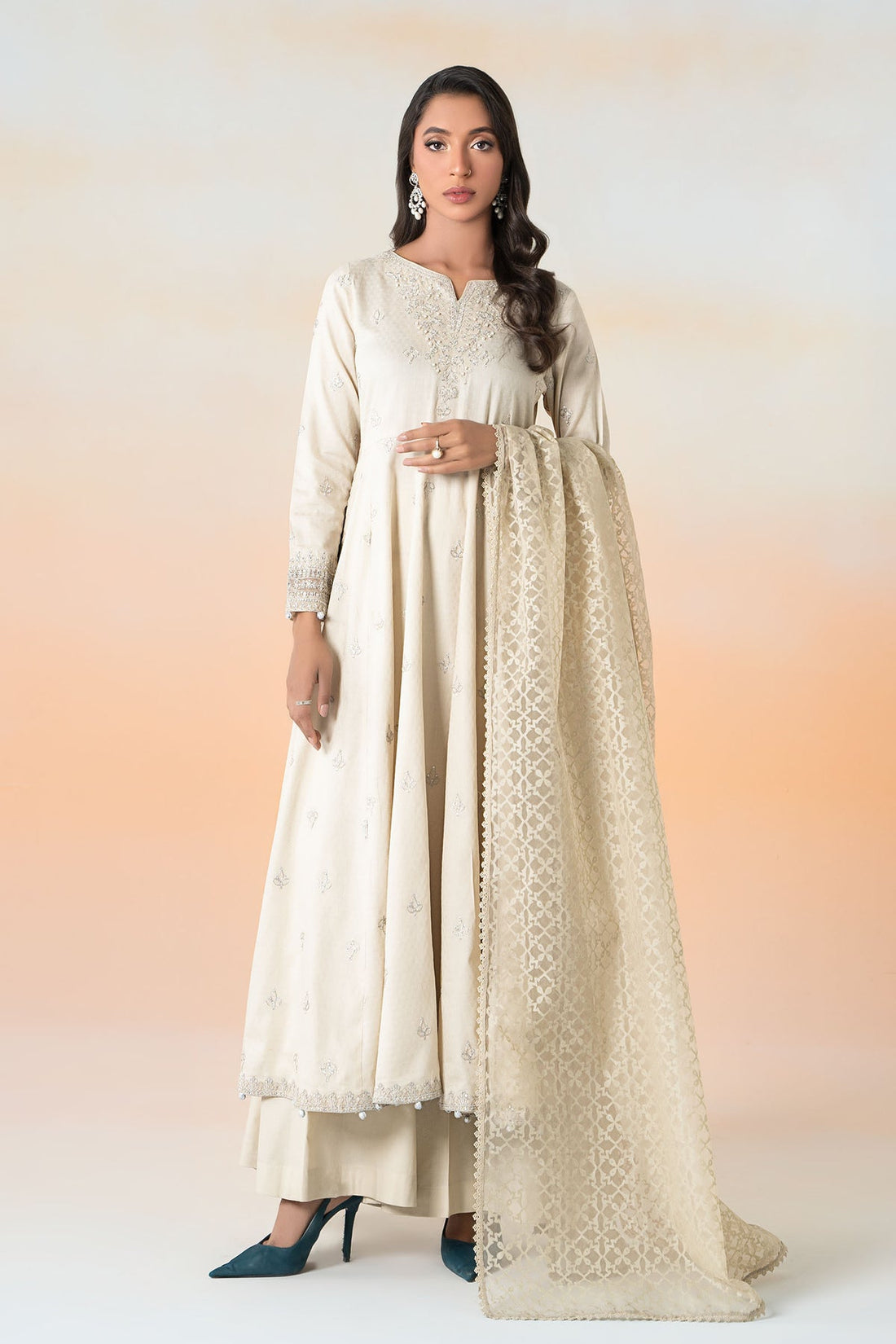 Maria B | Casual Pret 25 | DW-EF25-30 - Saira Saqlain