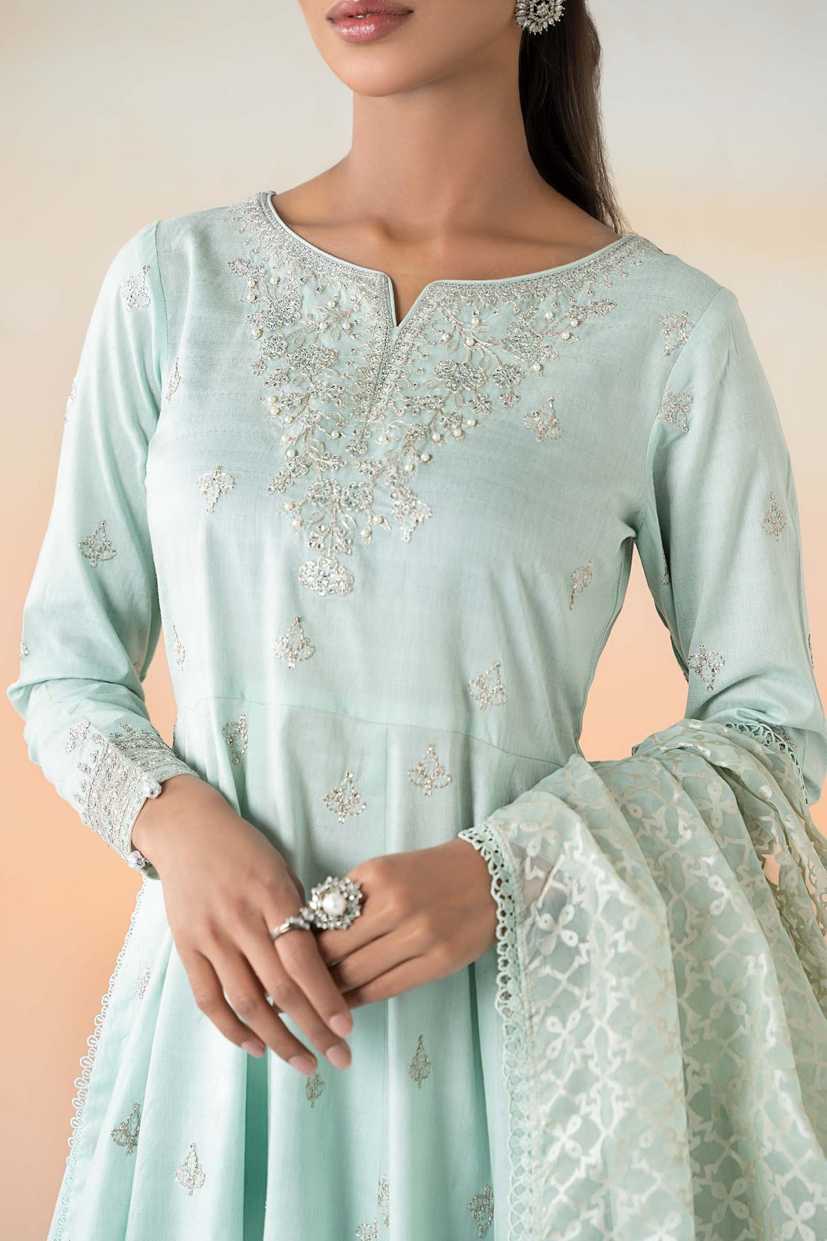 Maria B | Casual Pret 25 | DW-EF25-30 - Saira Saqlain