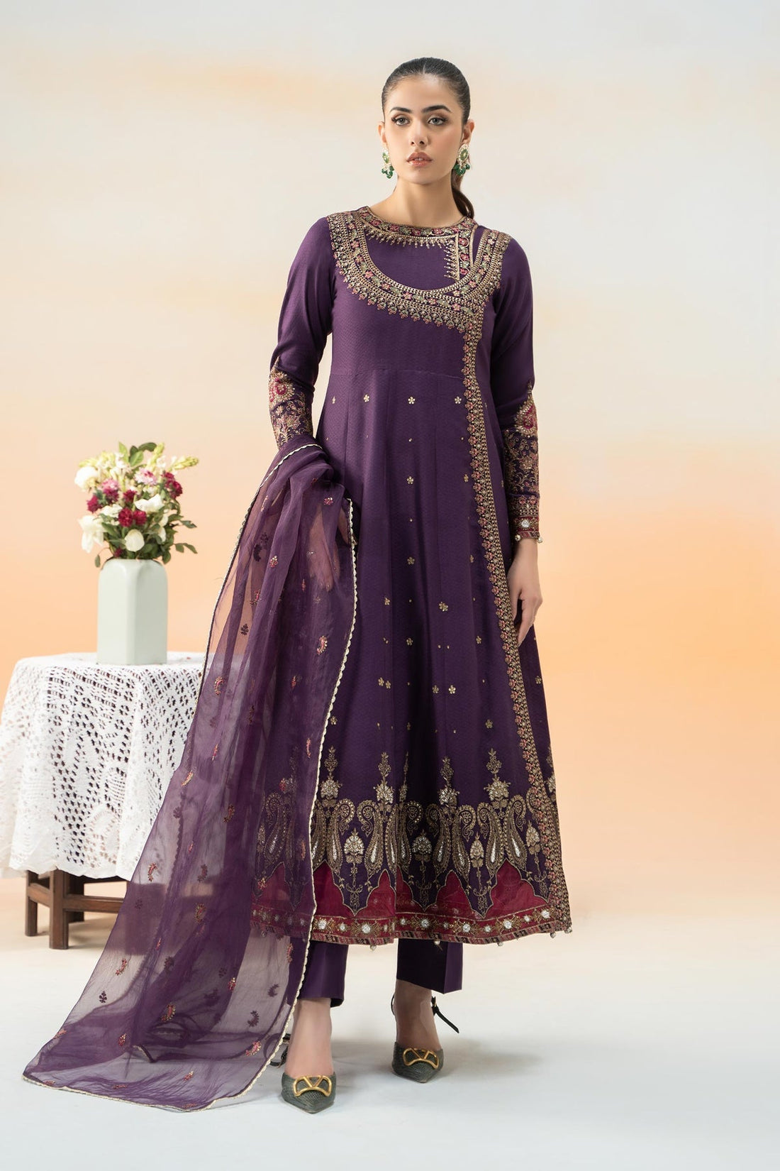 Maria B | Formal Wears | DW-EF25-40 -   Ladies Clothes -  Saira Saqlain