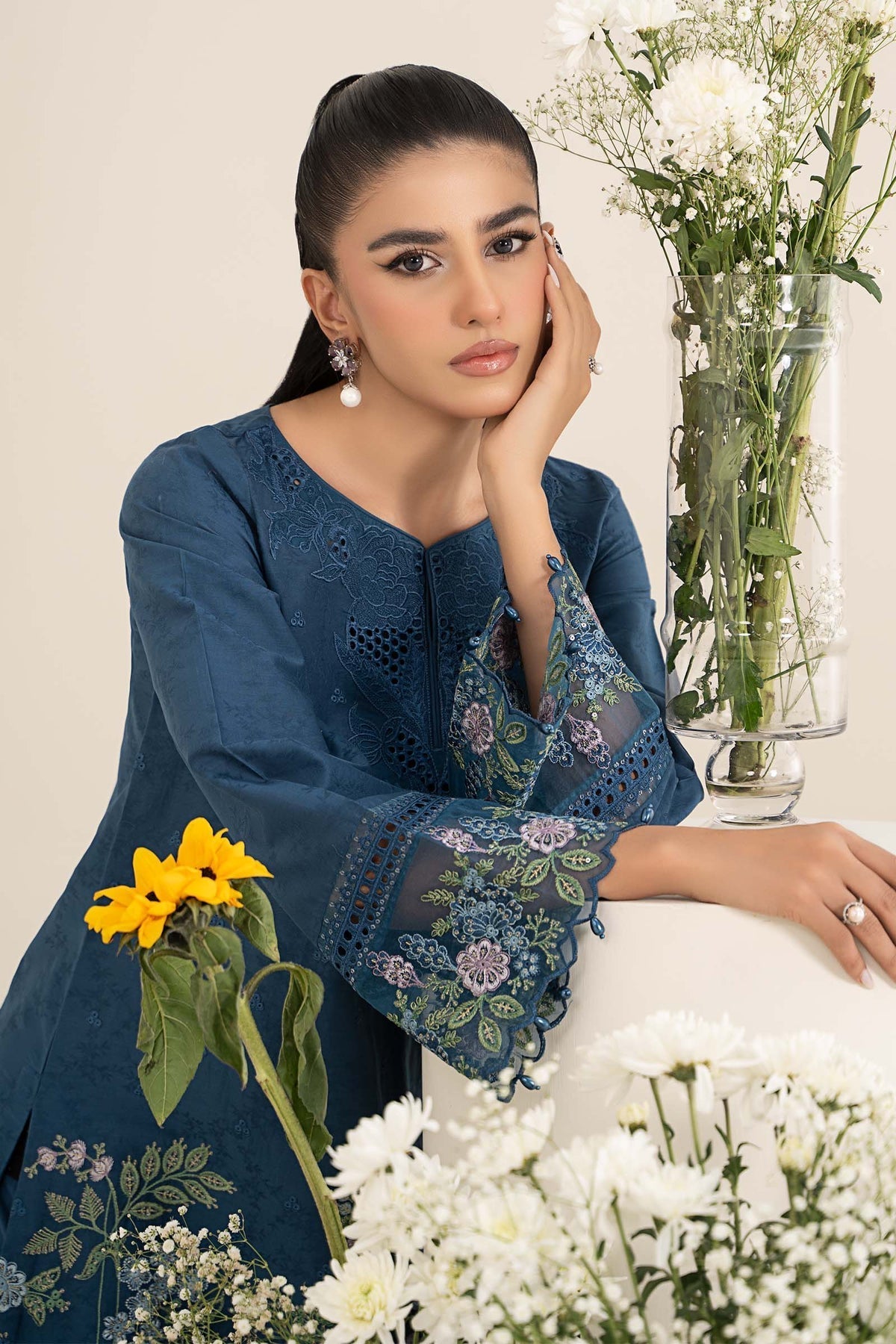 Maria B | Casual Pret 25 | DW-EF25-45 - Saira Saqlain