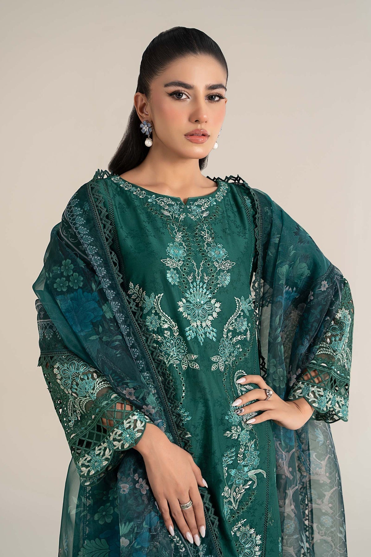 Maria B | Casual Pret 25 | DW-EF25-47 - Saira Saqlain