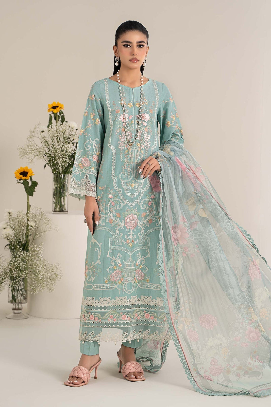 Maria B | Casual Pret 25 | DW-EF25-49 - Saira Saqlain