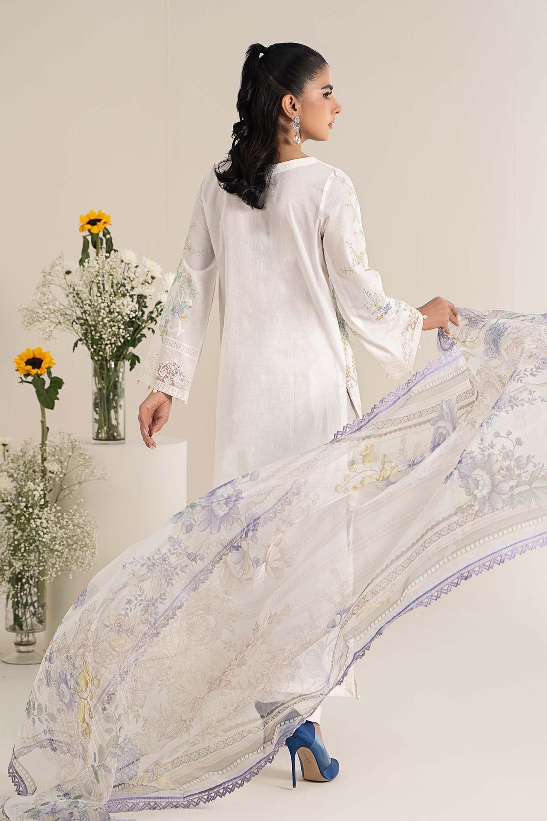 Maria B | Casual Pret 25 | DW-EF25-49 - Saira Saqlain