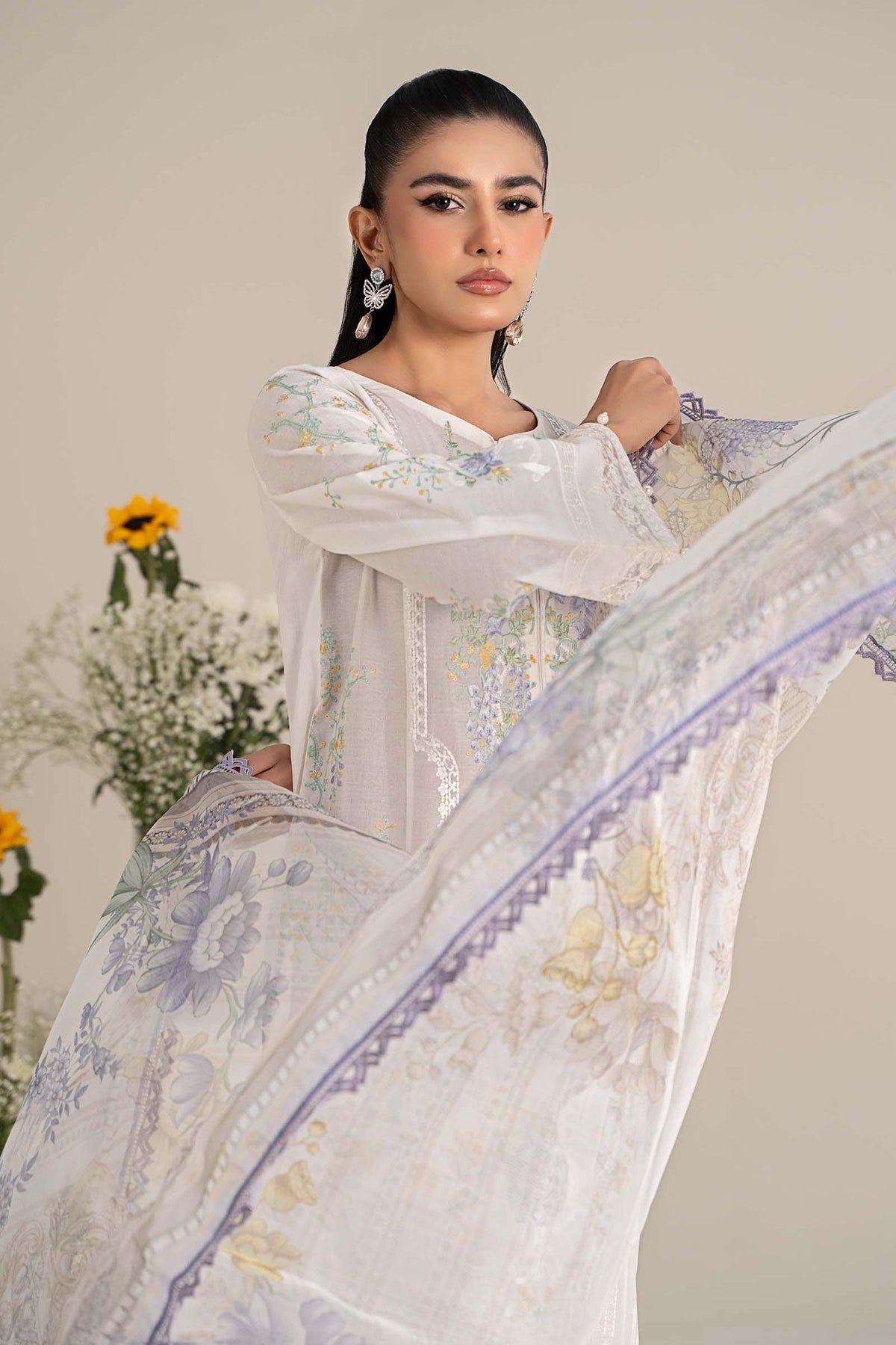 Maria B | Casual Pret 25 | DW-EF25-49 - Saira Saqlain