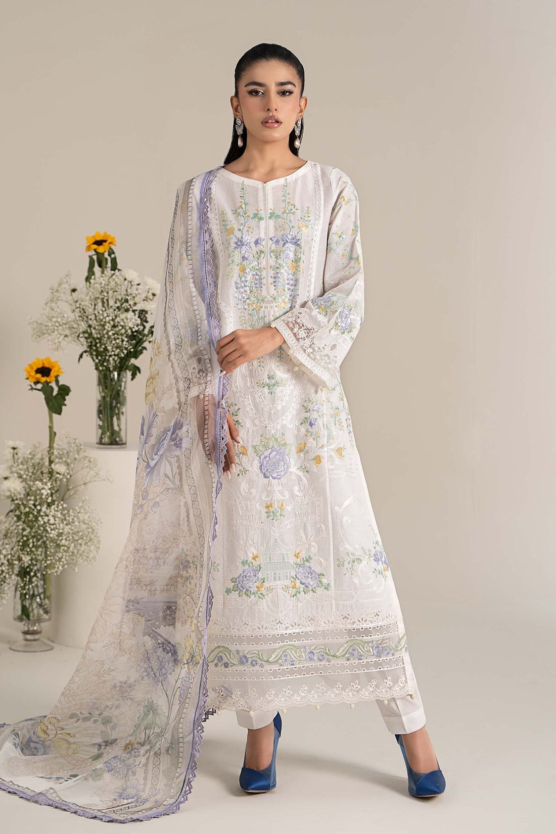 Maria B | Casual Pret 25 | DW-EF25-49 - Saira Saqlain