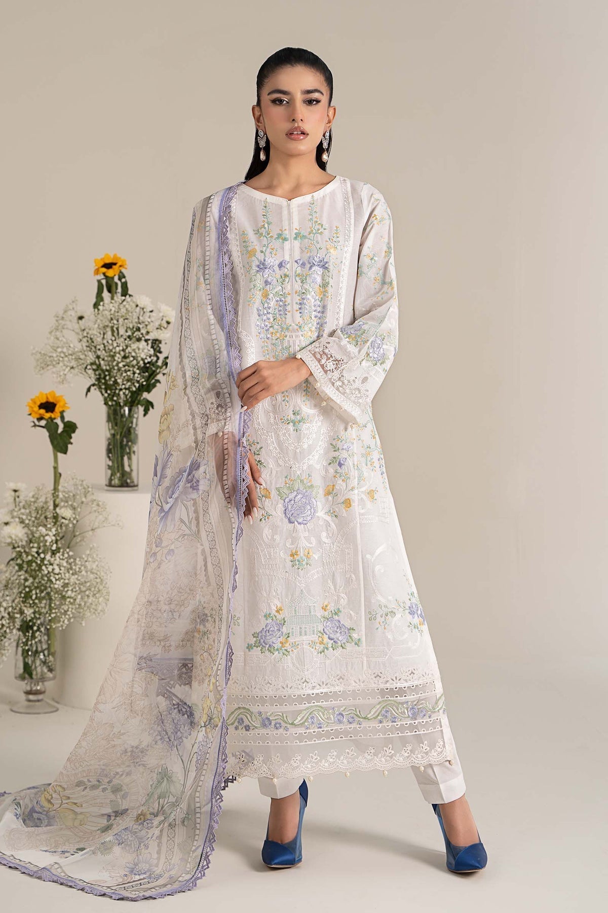 Maria B | Casual Pret 25 | DW-EF25-49 - Saira Saqlain
