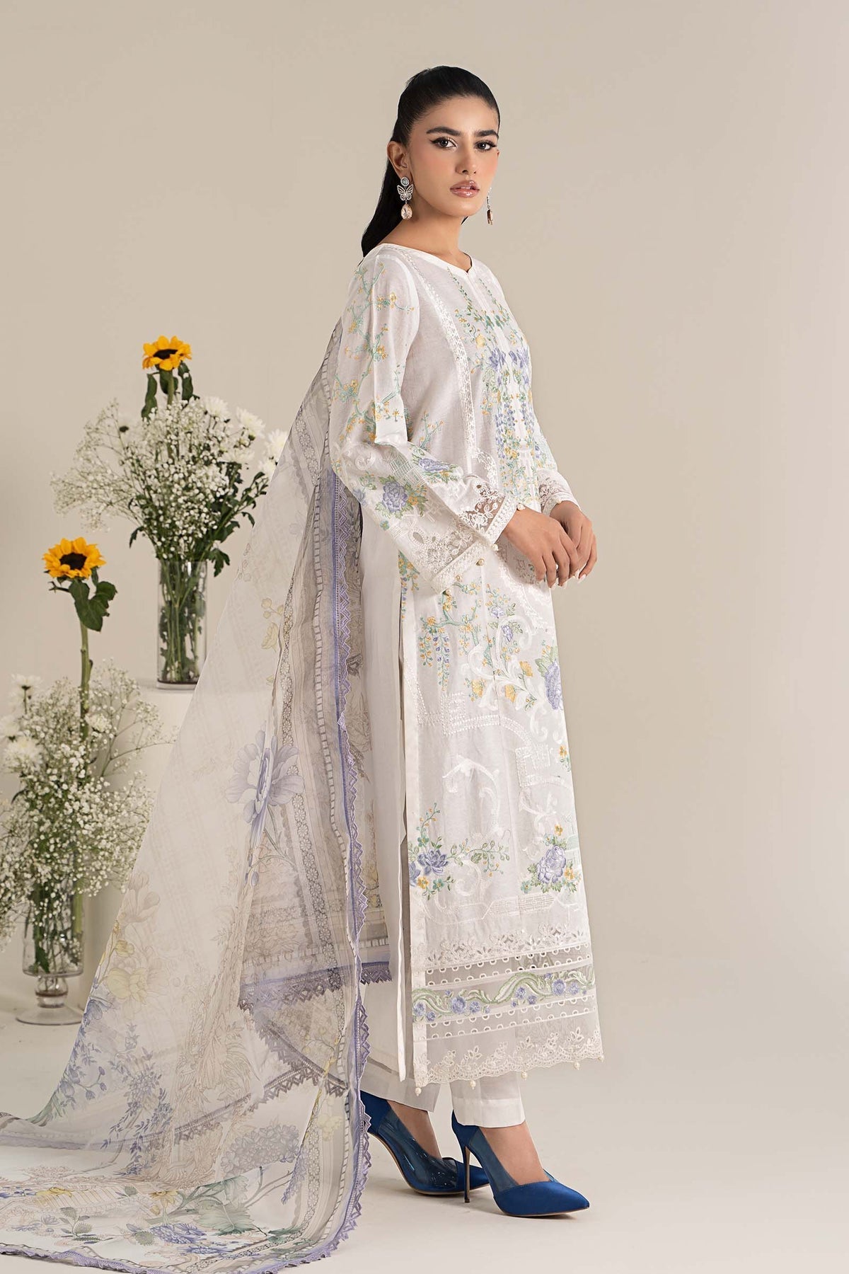 Maria B | Casual Pret 25 | DW-EF25-49 - Saira Saqlain