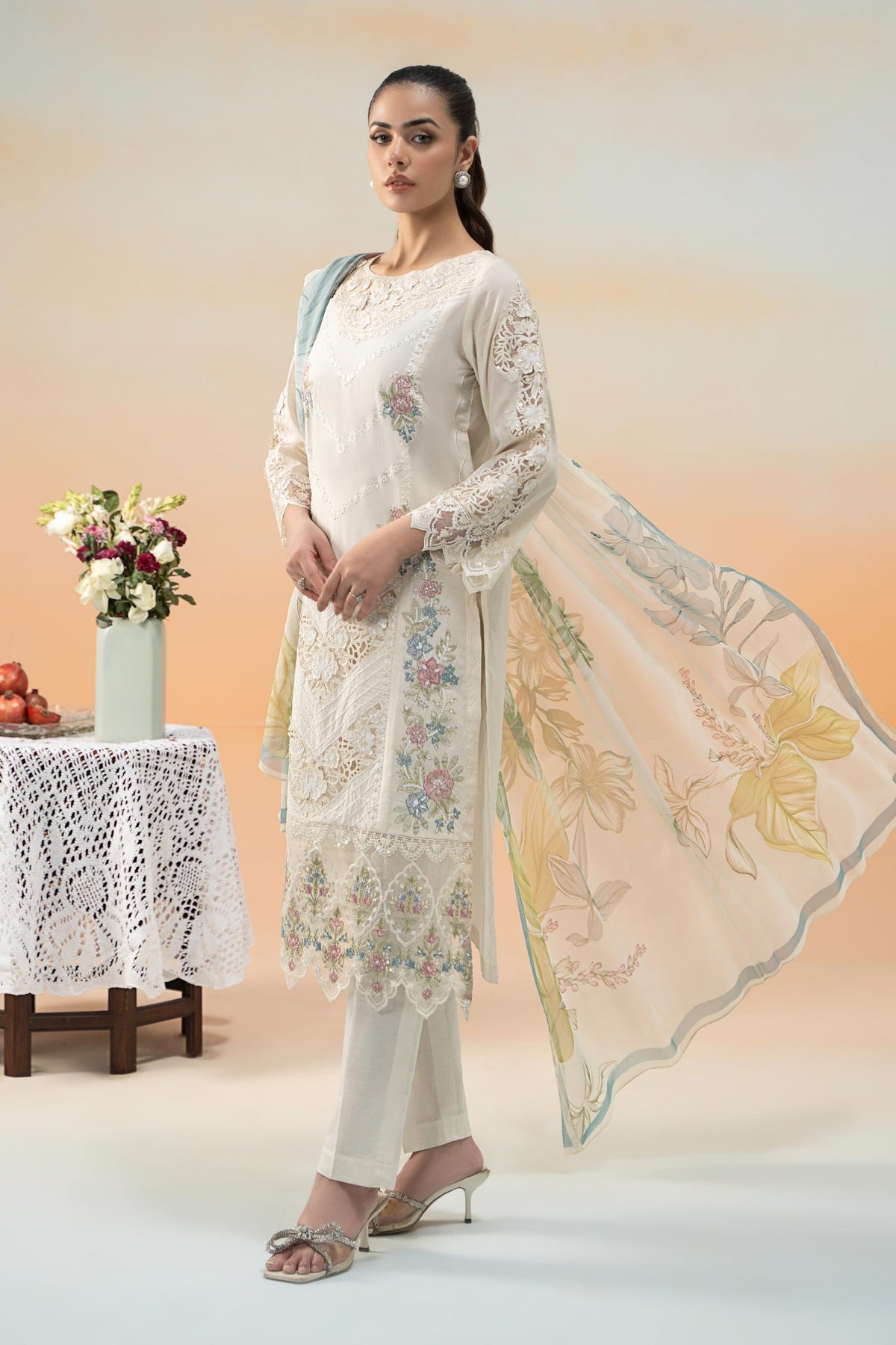 Maria B | Formal Wears | DW-EF25-53 -   Ladies Clothes -  Saira Saqlain