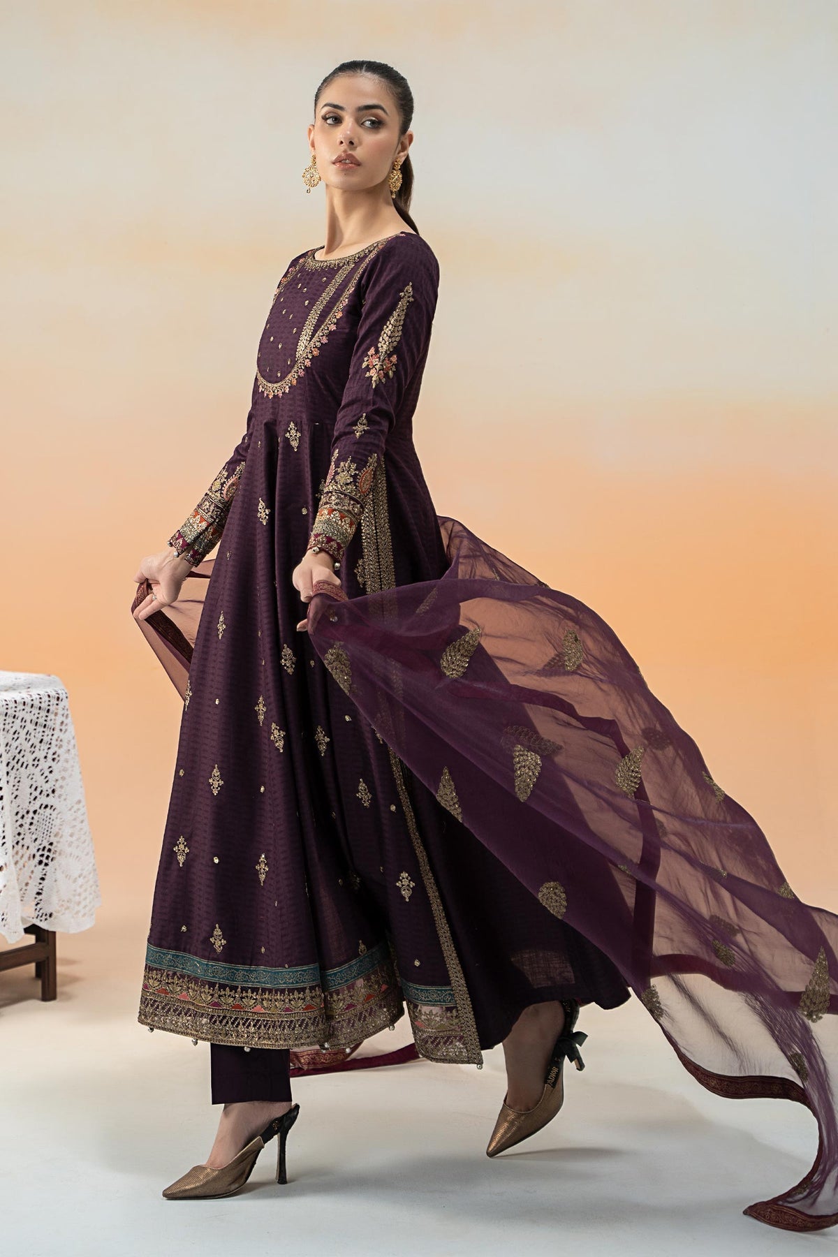 Maria B | Formal Wears | DW-EF25-68 -   Ladies Clothes -  Saira Saqlain