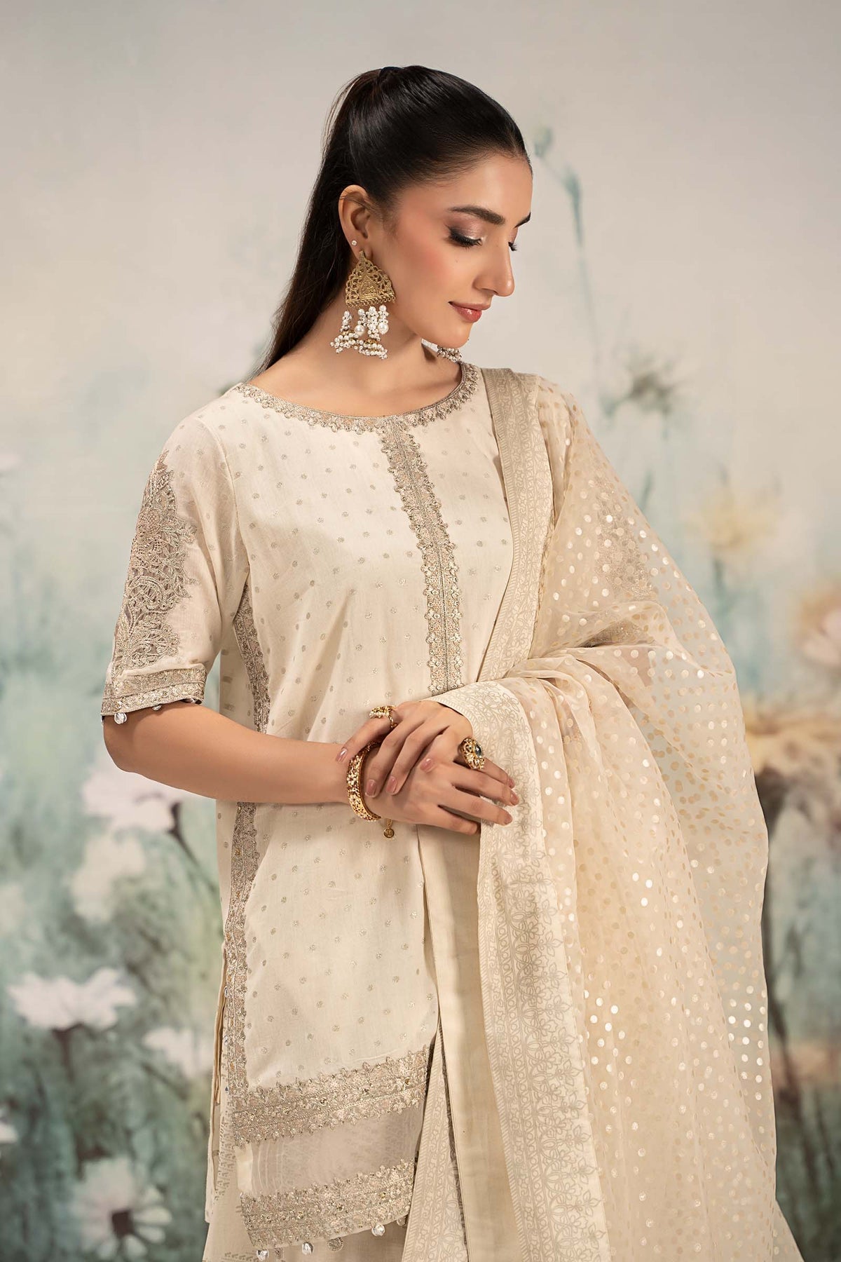 Maria B | Casual Pret 25 | DW-EF25-98 - Saira Saqlain