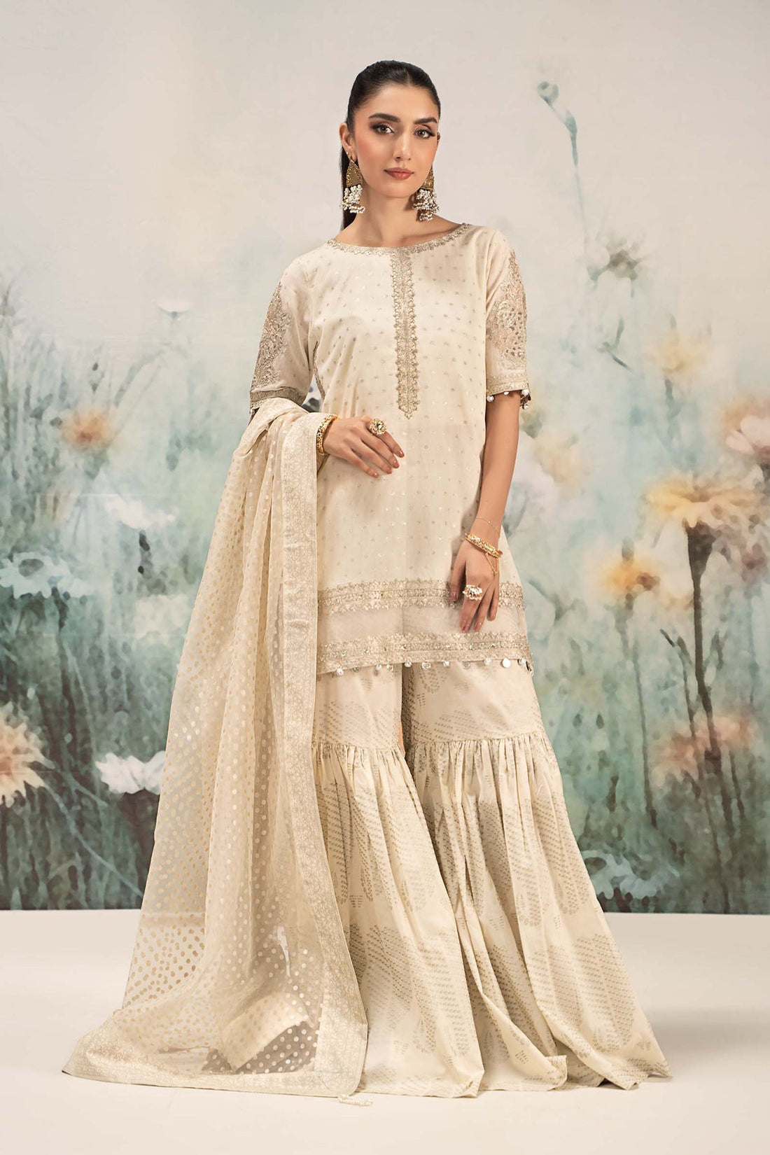Maria B | Casual Pret 25 | DW-EF25-98 - Saira Saqlain