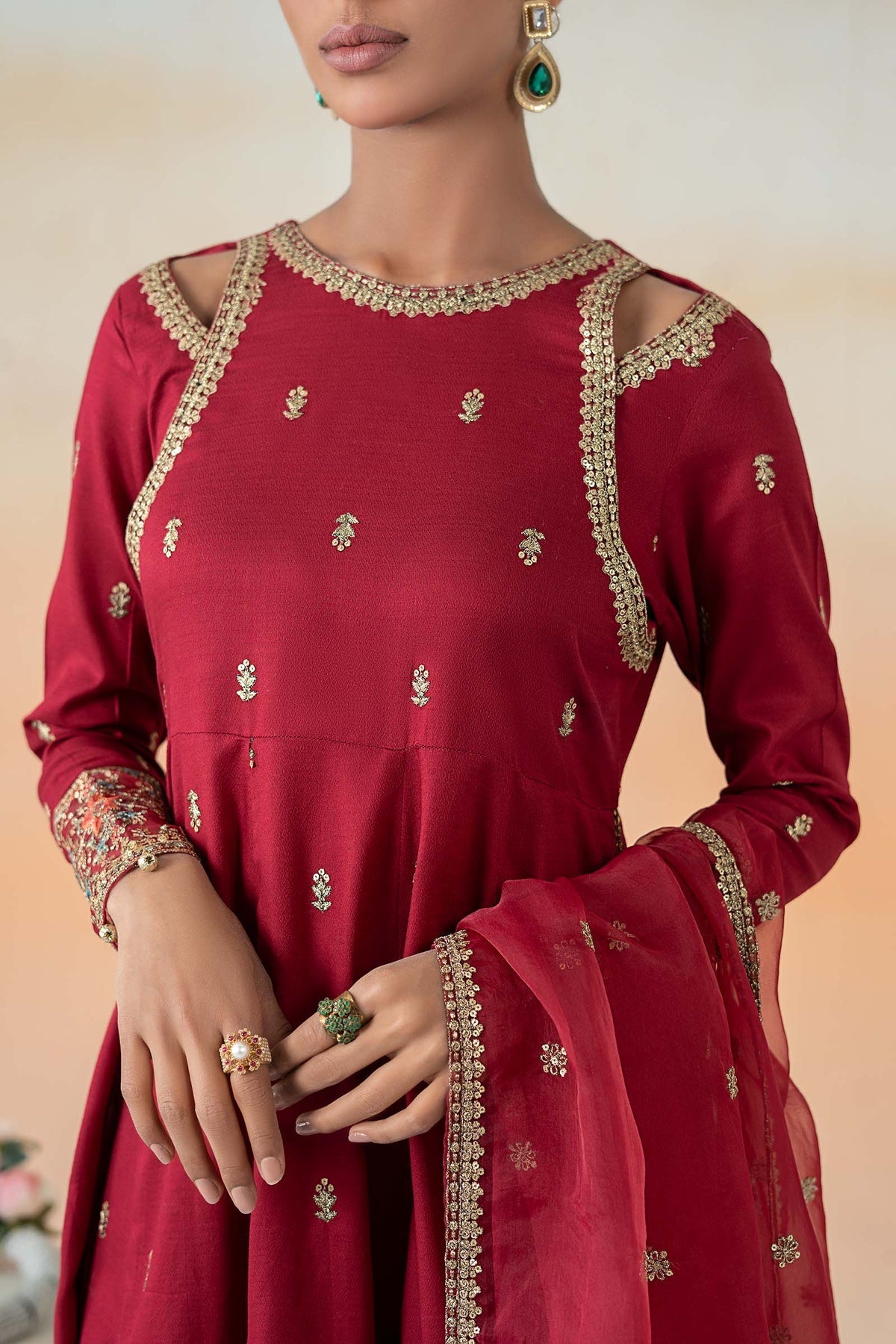 Maria B | Formal Wears | DW-EF25-19 -   Ladies Clothes -  Saira Saqlain
