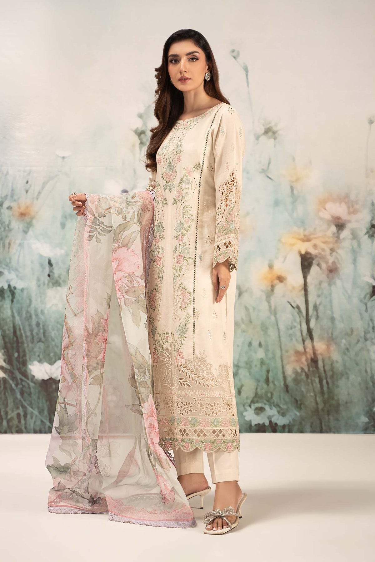 Maria B | Casual Pret 25 | DW-EF25-47 - Saira Saqlain