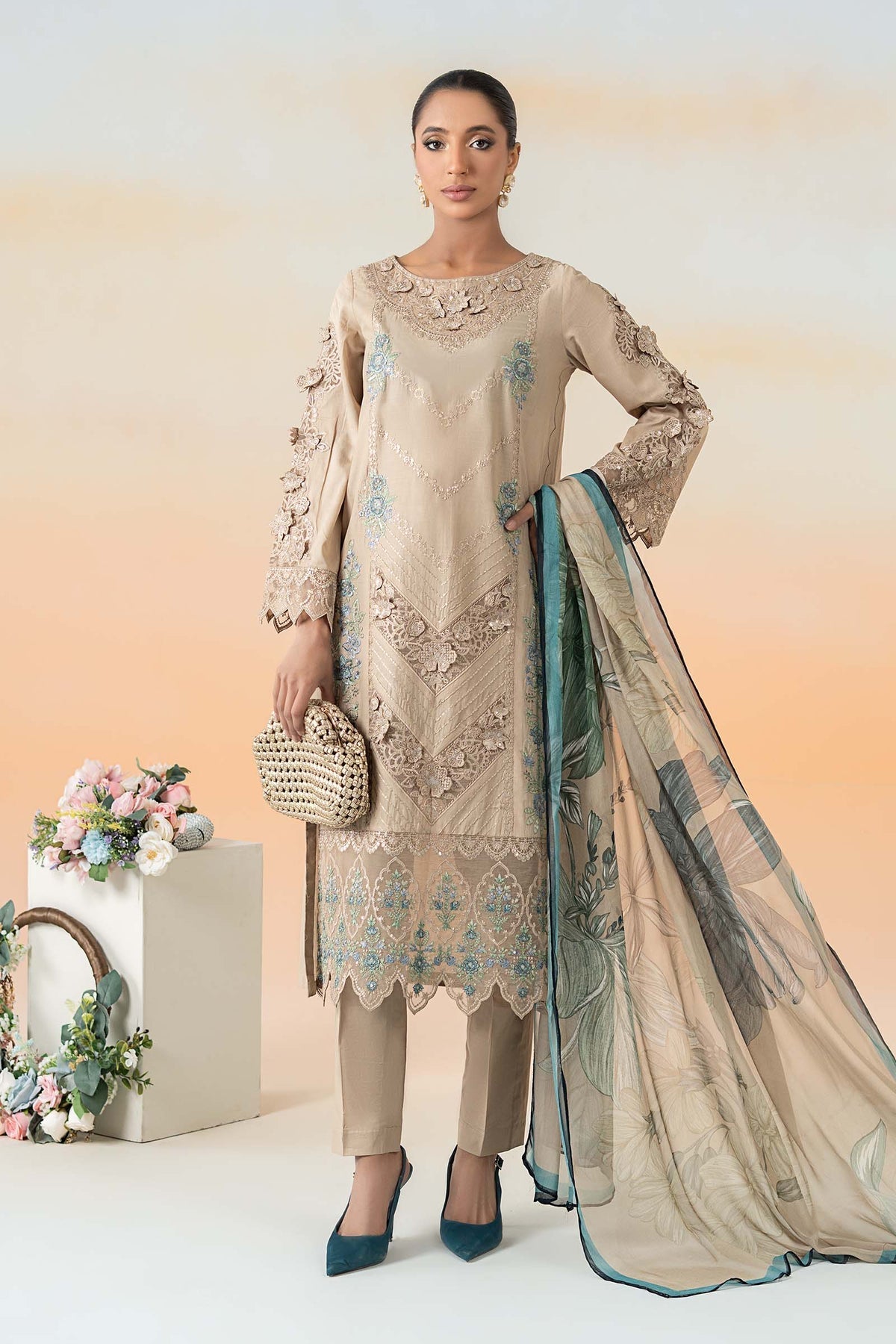 Maria B | Formal Wears | DW-EF25-53 -   Ladies Clothes -  Saira Saqlain
