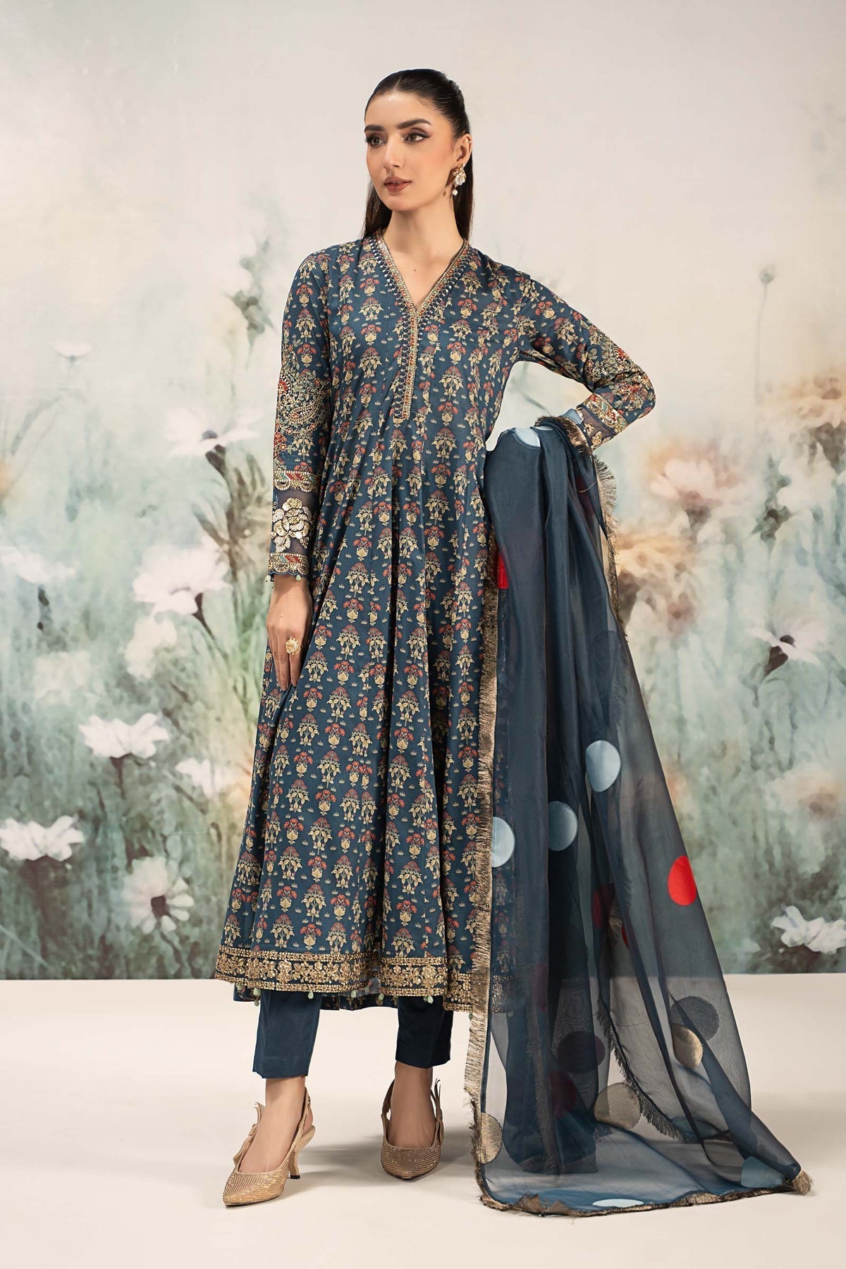 Maria B | Casual Pret 25 | DW-EF25-54 - Saira Saqlain
