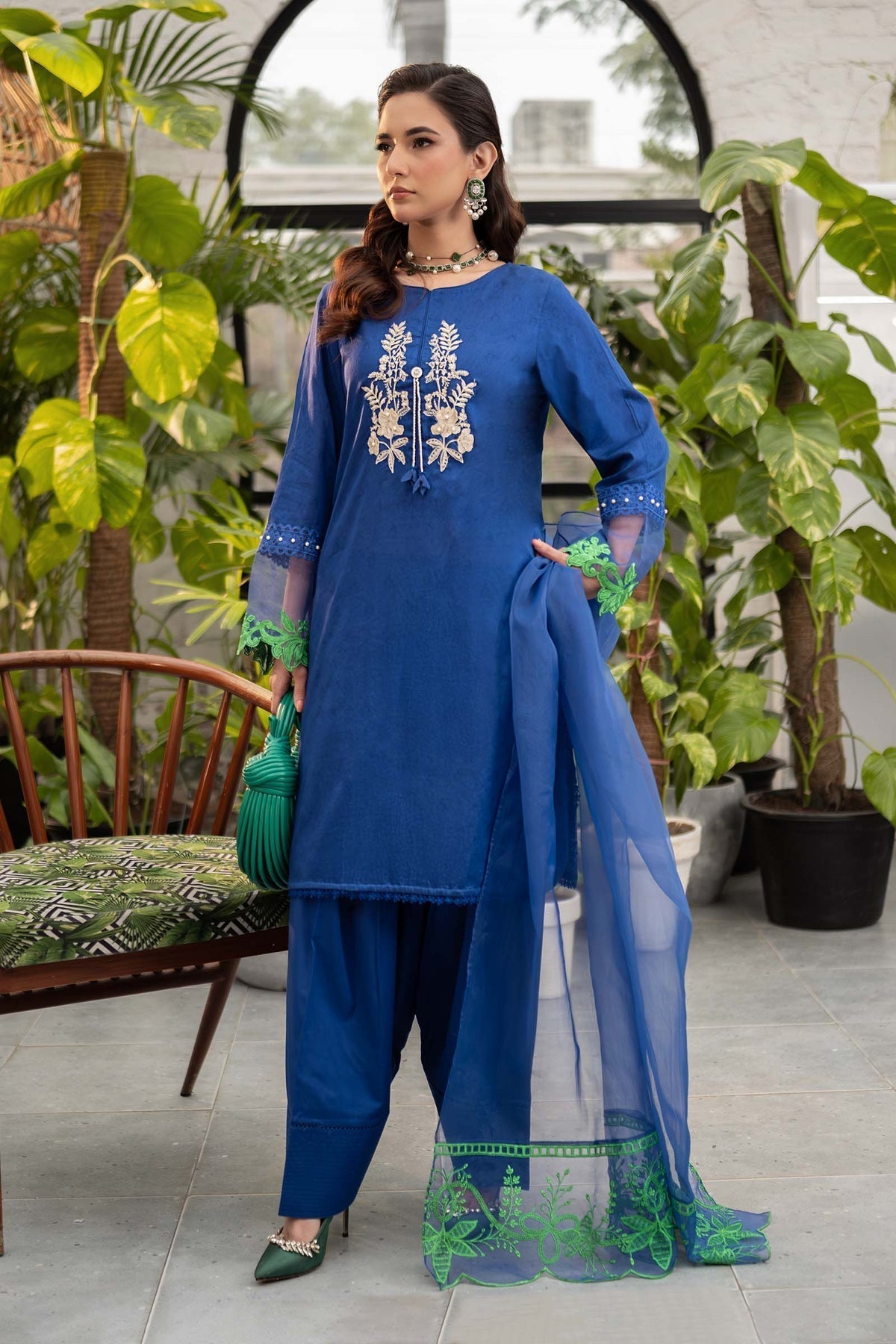 Maria B | Casual Pret 25 | DW-EF25-15 - Saira Saqlain
