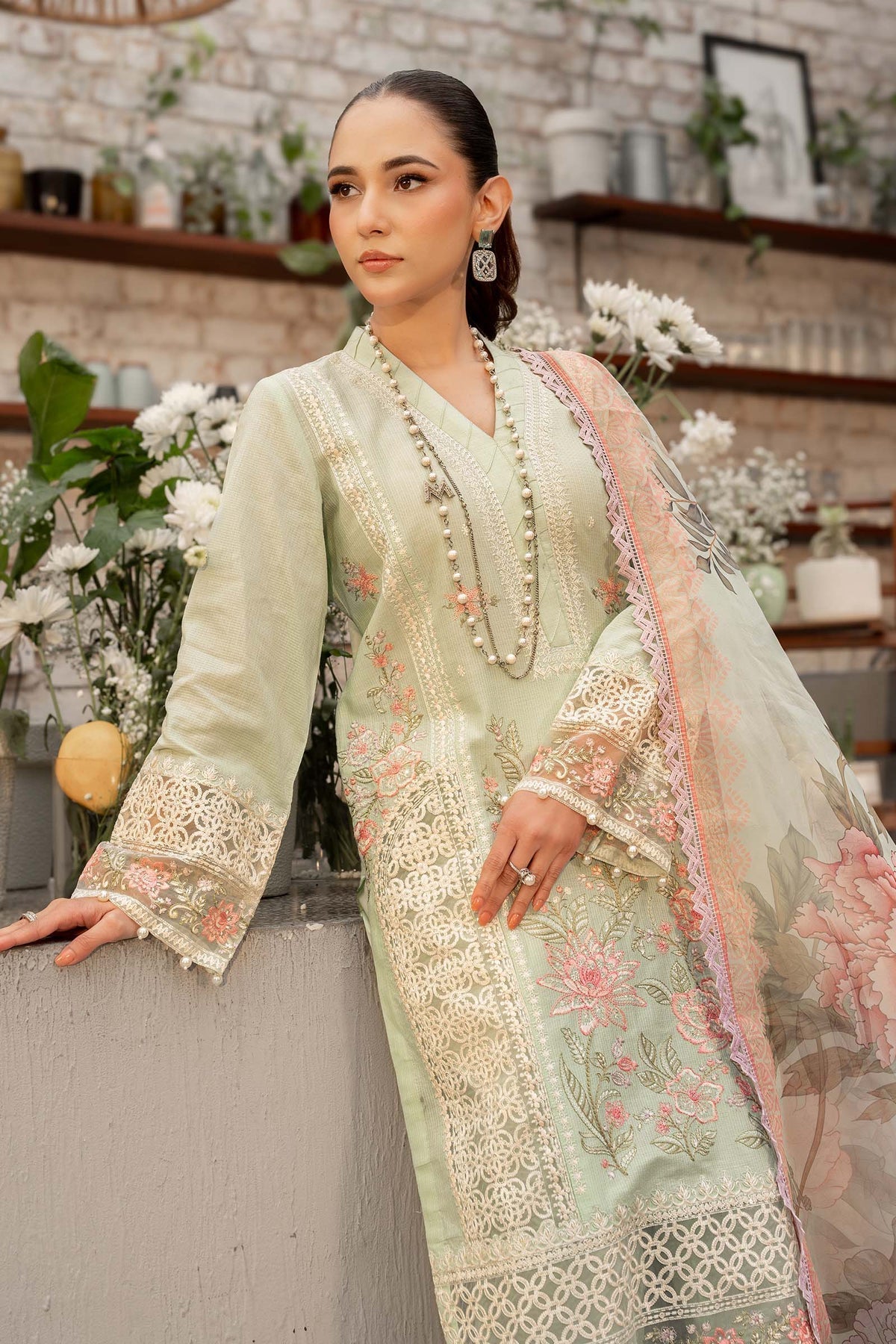 Maria B | Casual Pret 25 | DW-EF25-151 - Saira Saqlain
