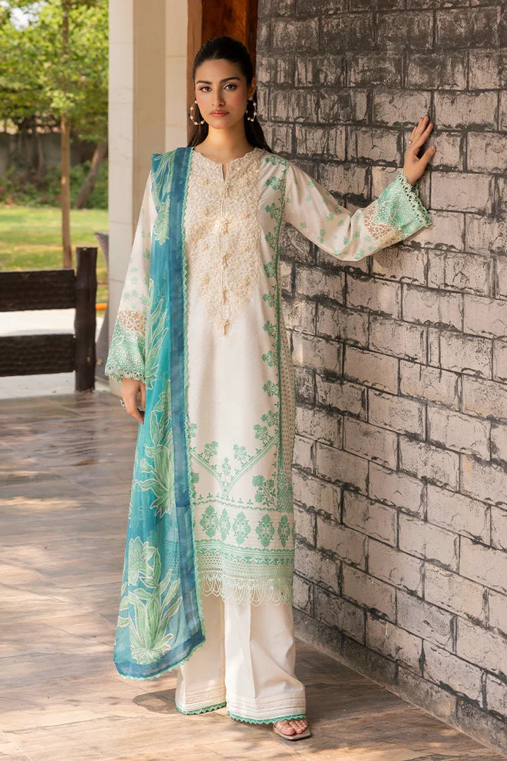 Ellena | Signature Embroidered Collection 25 | A-05 -   Ladies Clothes -  Saira Saqlain