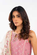 AlKaram | Festive Summer 25 | FC-11E-25-Dusty Pink -   Ladies Clothes -  Saira Saqlain