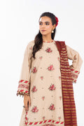 AlKaram | Festive Summer 25 | FC-35N-25-Beige -   Ladies Clothes -  Saira Saqlain