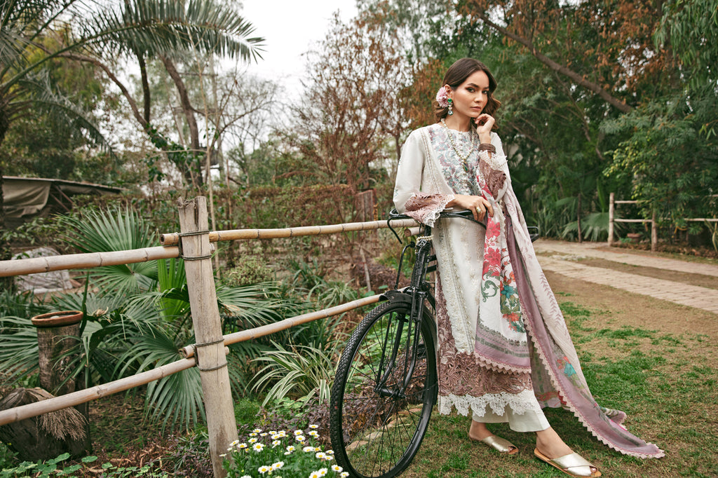 Florent | Luxury Lawn 24 | FFL-2A - Saira Saqlain