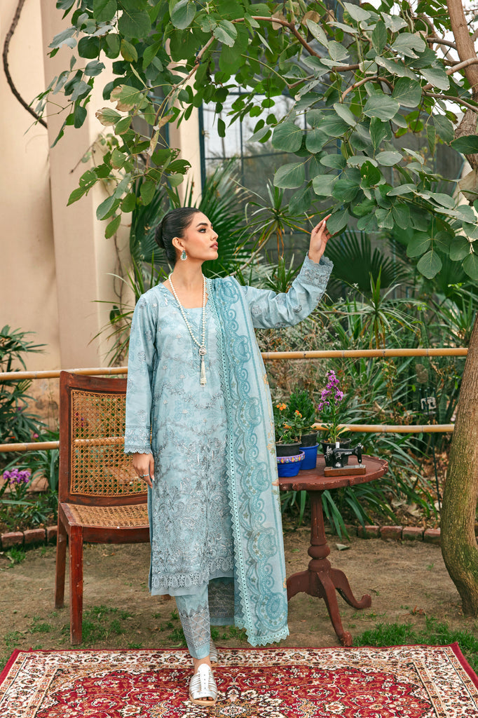 Florent | Luxury Lawn 24 | FFL-8B - Saira Saqlain