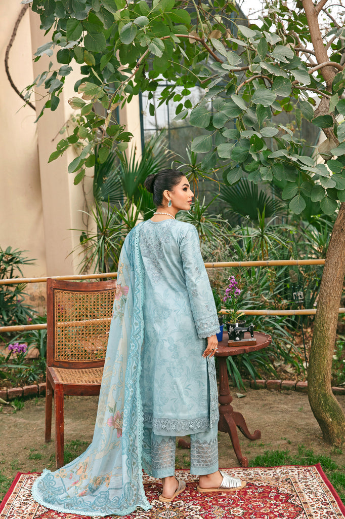 Florent | Luxury Lawn 24 | FFL-8B - Saira Saqlain
