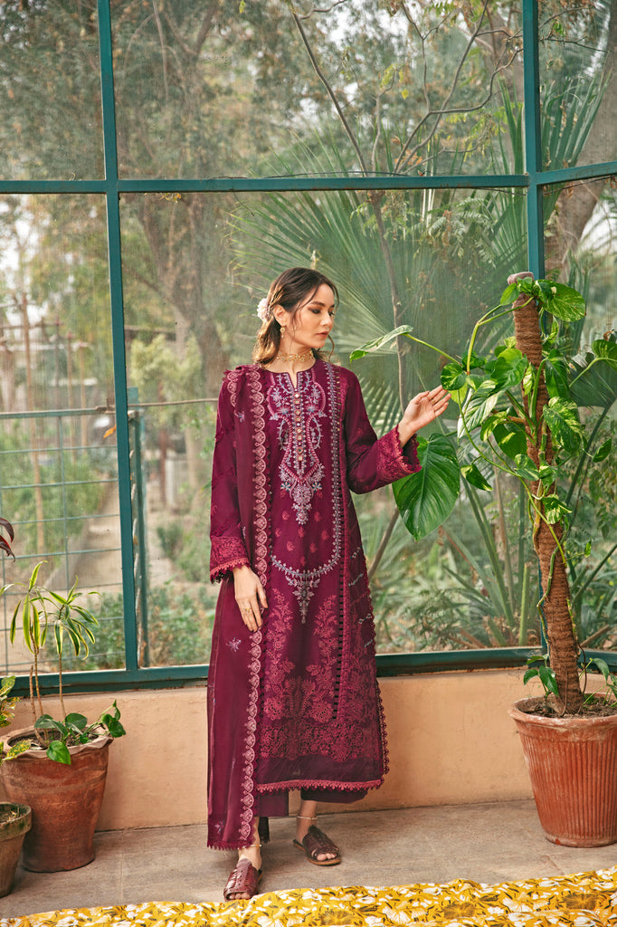Florent | Luxury Lawn 24 | FFL-4B - Saira Saqlain