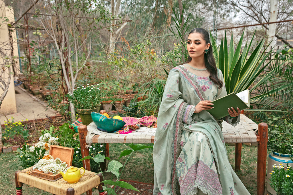 Florent | Luxury Lawn 24 | FFL-3B - Saira Saqlain